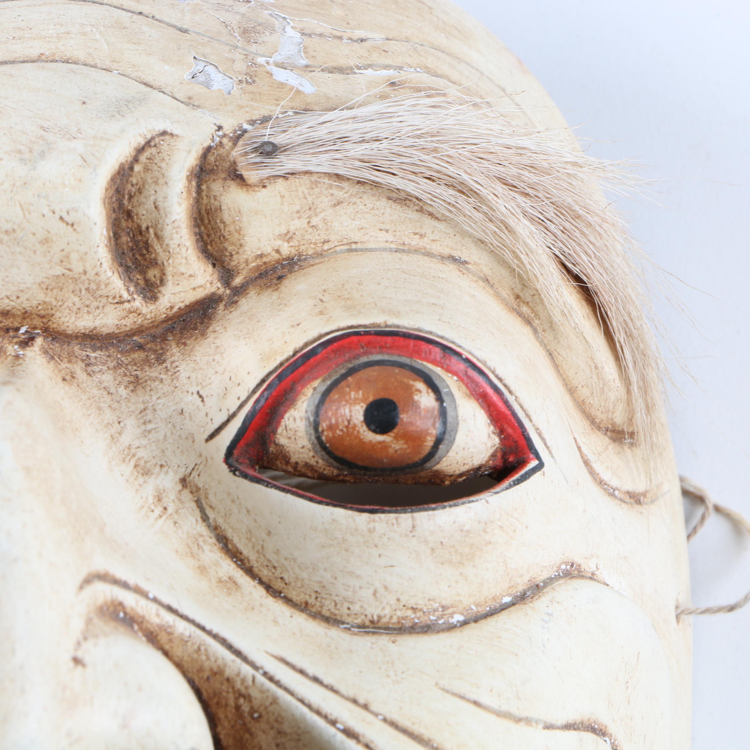 Indonesian Mask of an Old Man