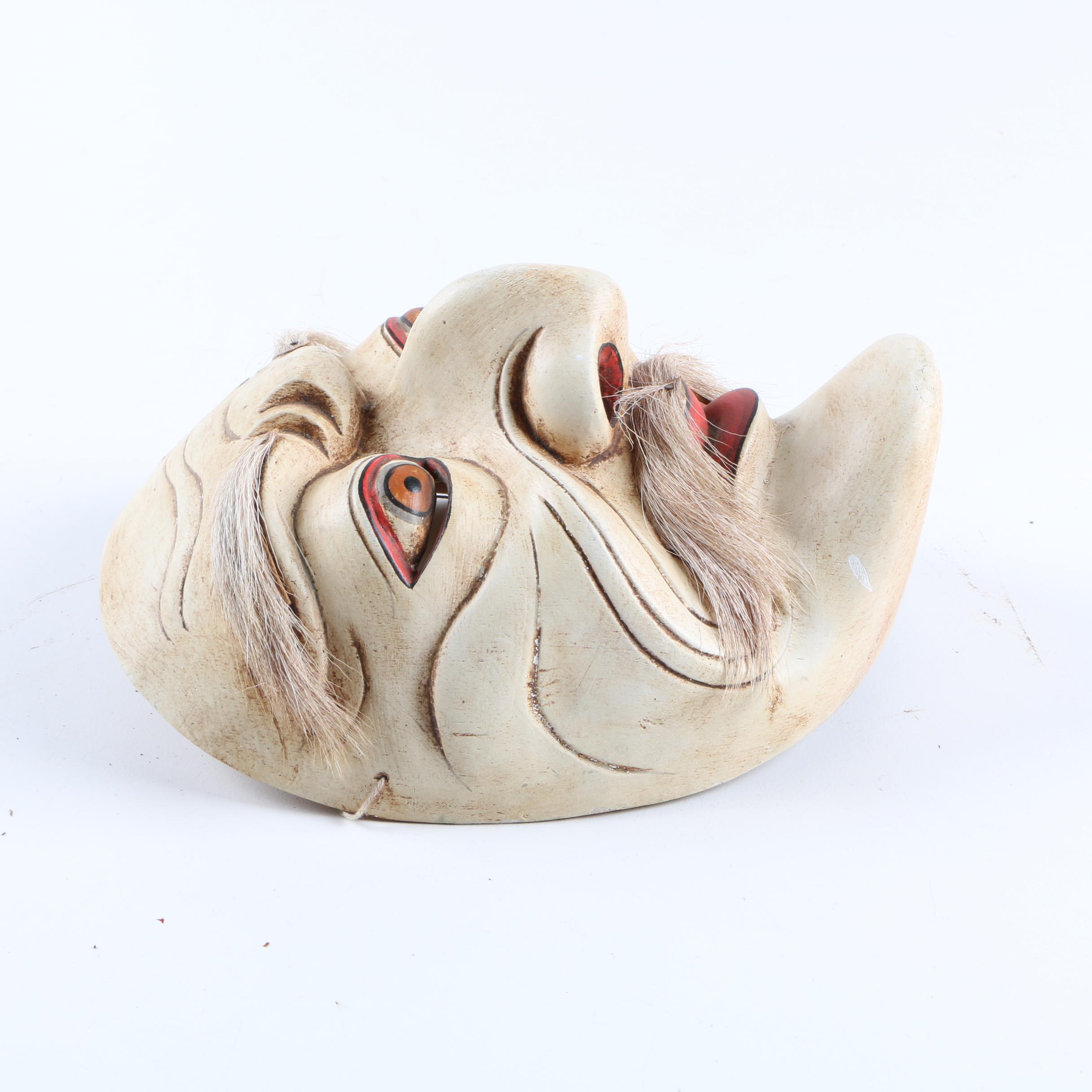 Indonesian Mask of an Old Man