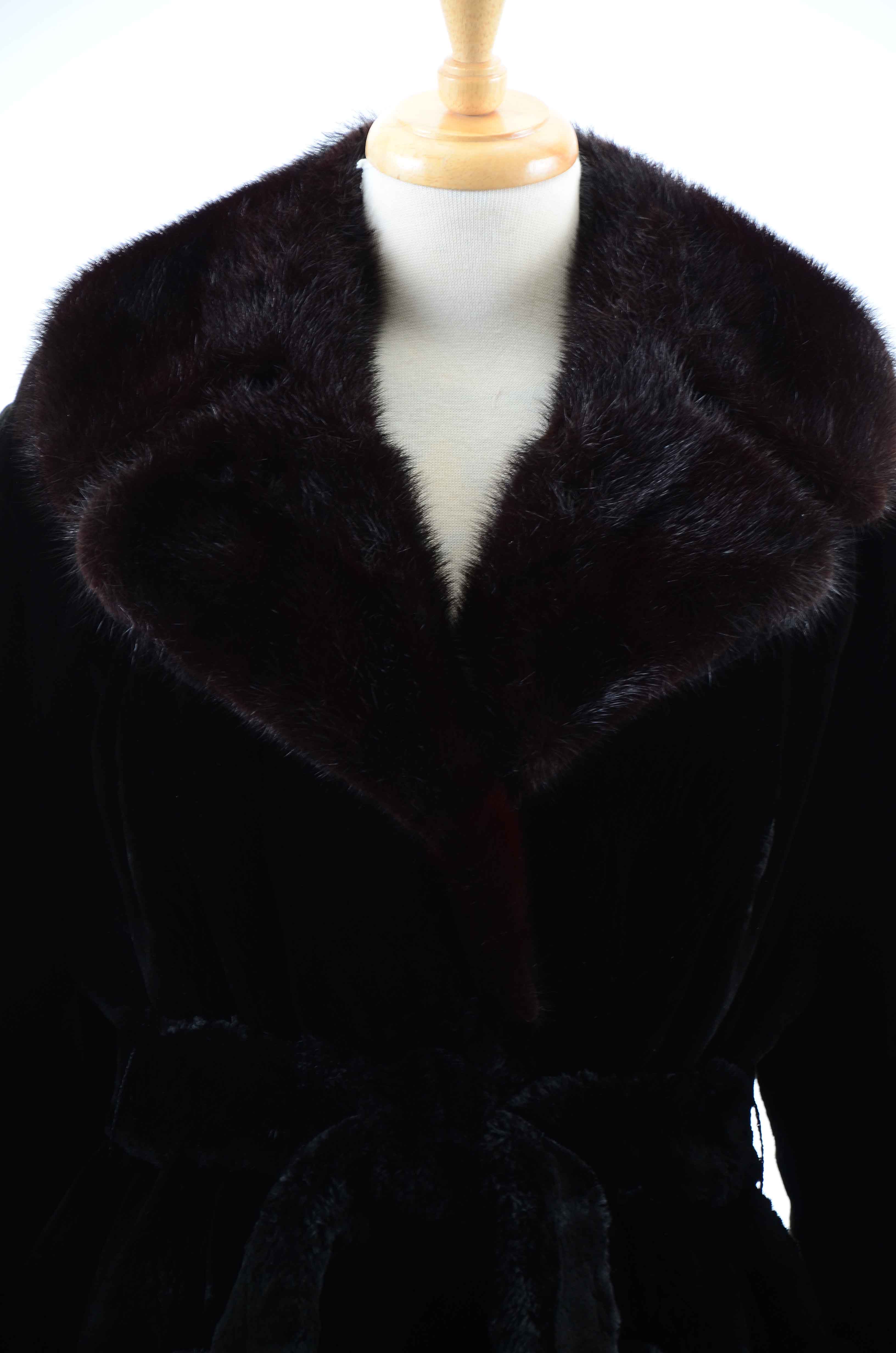 Gidding Jenny Beaver and Mink Vintage Coat