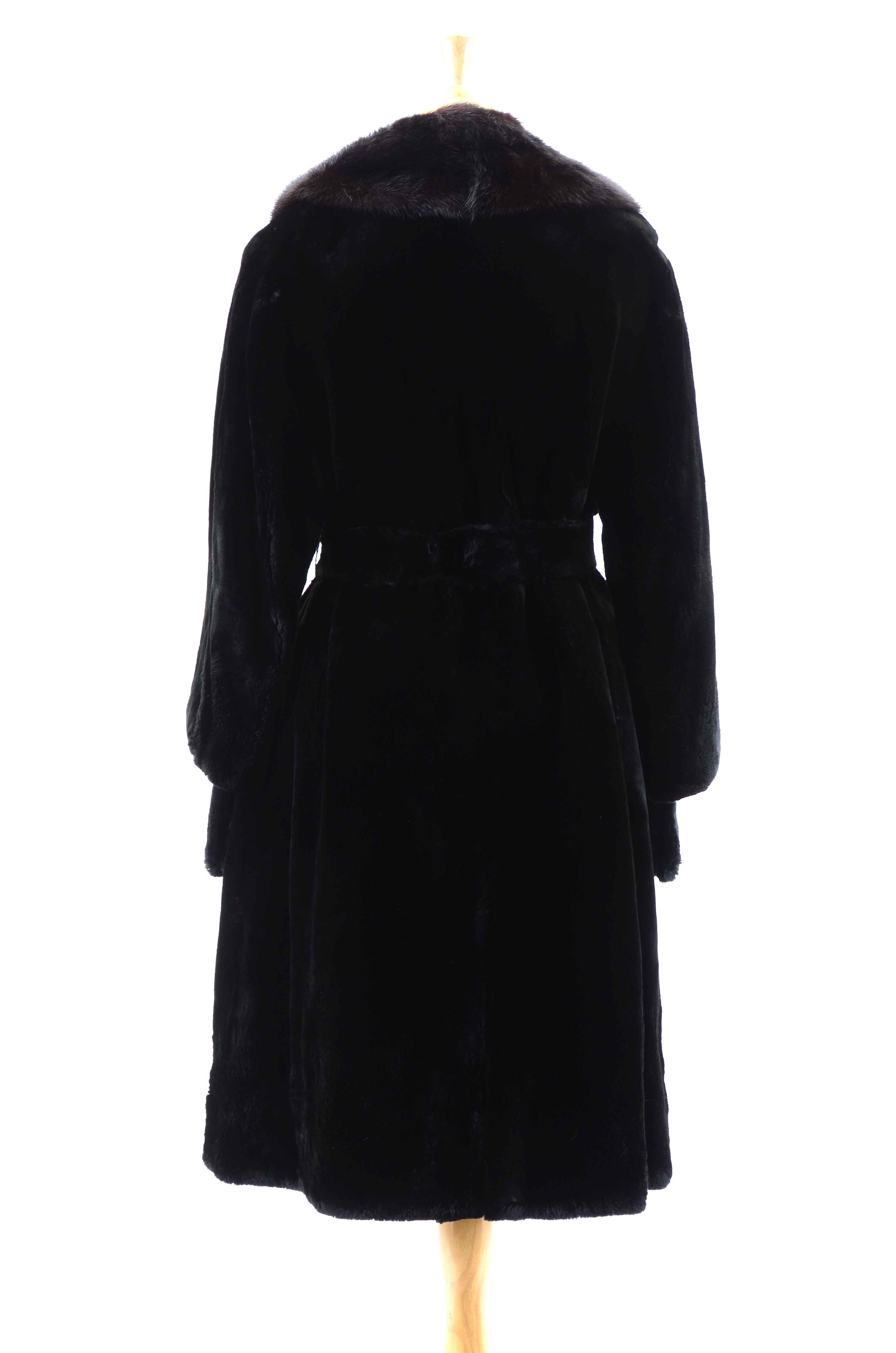 Gidding Jenny Beaver and Mink Vintage Coat