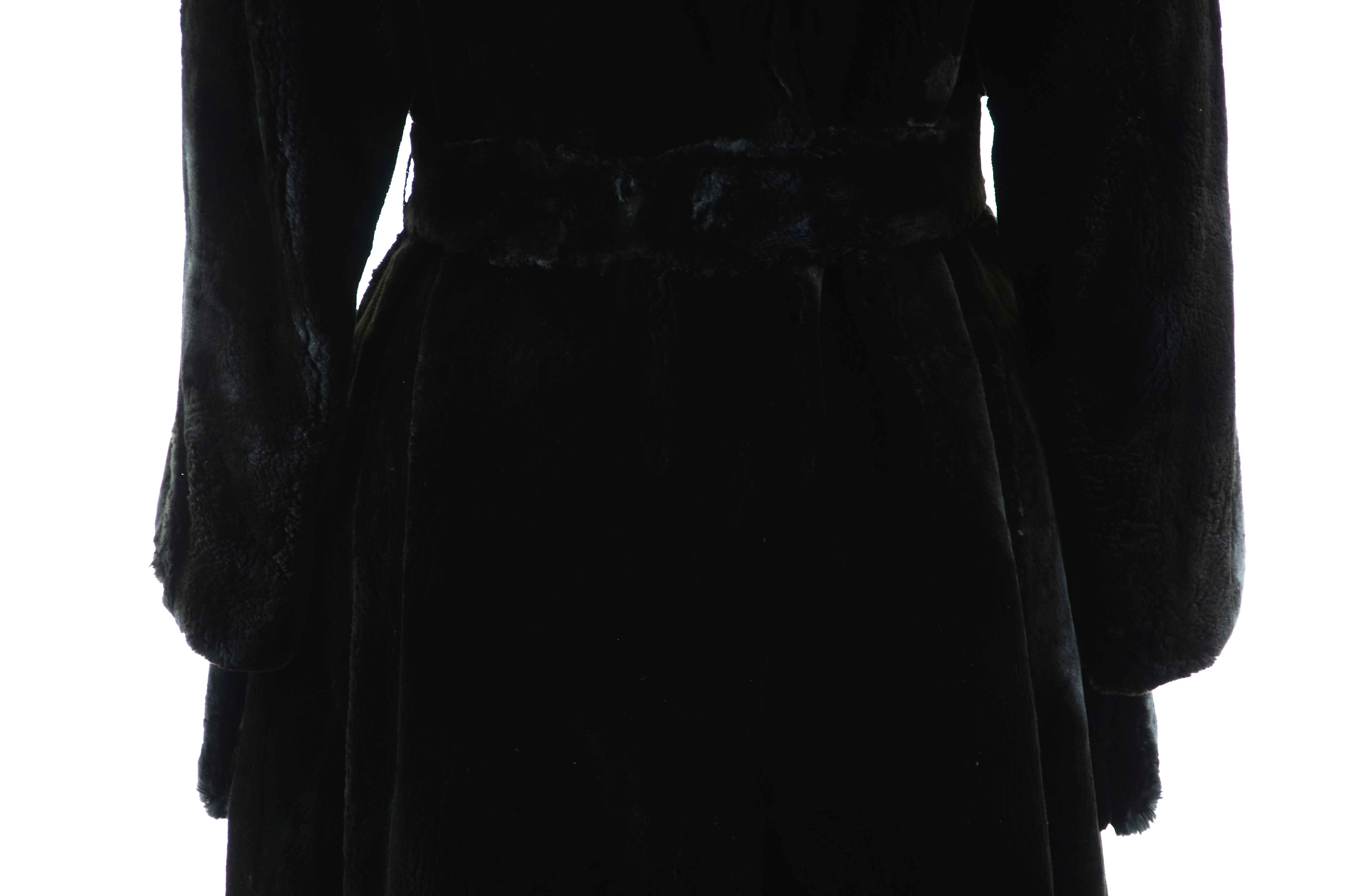 Gidding Jenny Beaver and Mink Vintage Coat