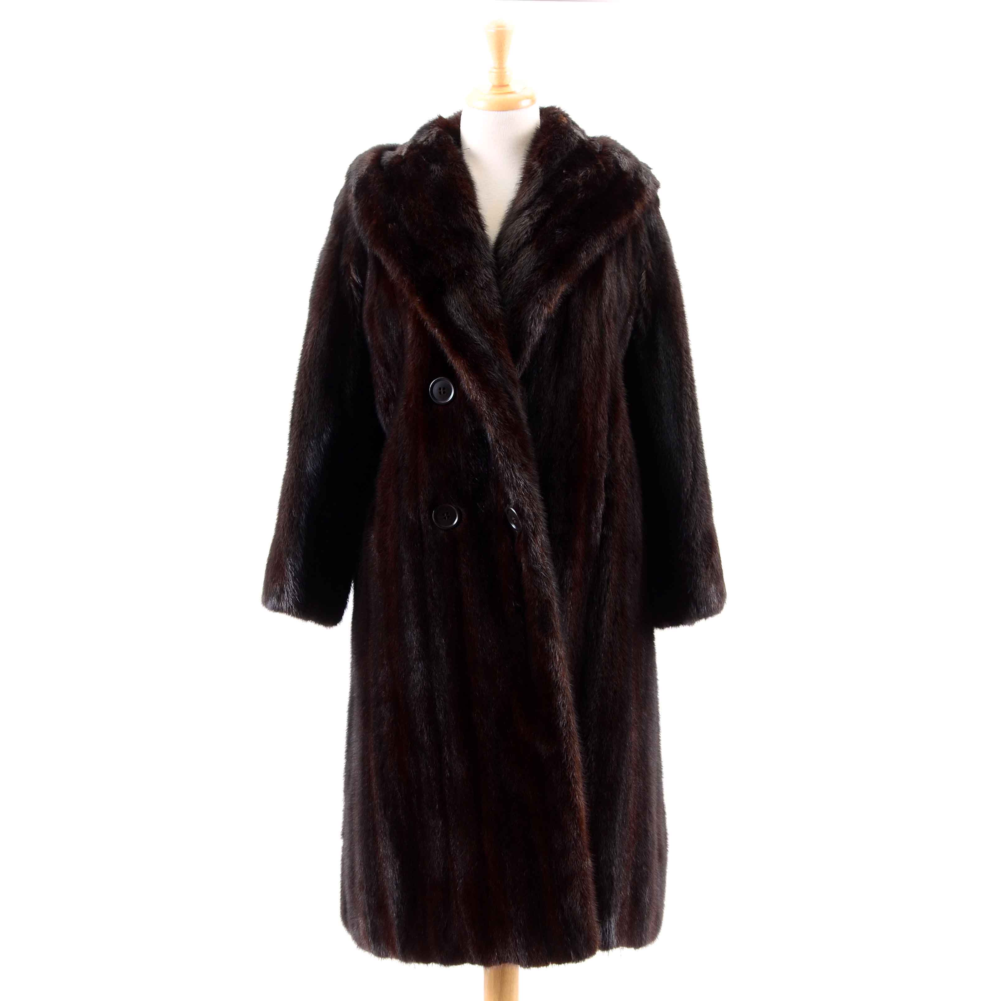 Vintage Mink Fur Coat