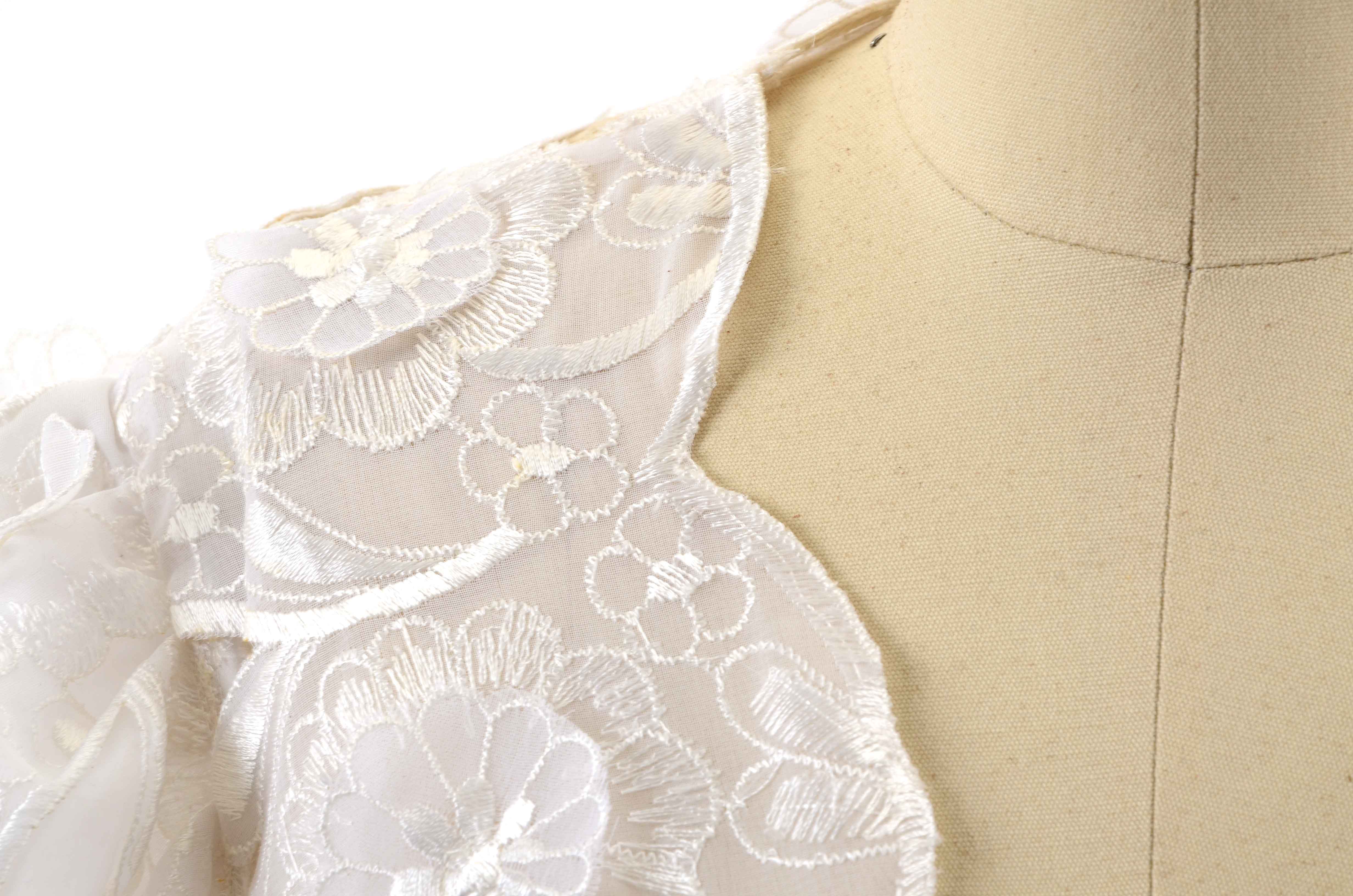 Richilene White Lace Evening Dress