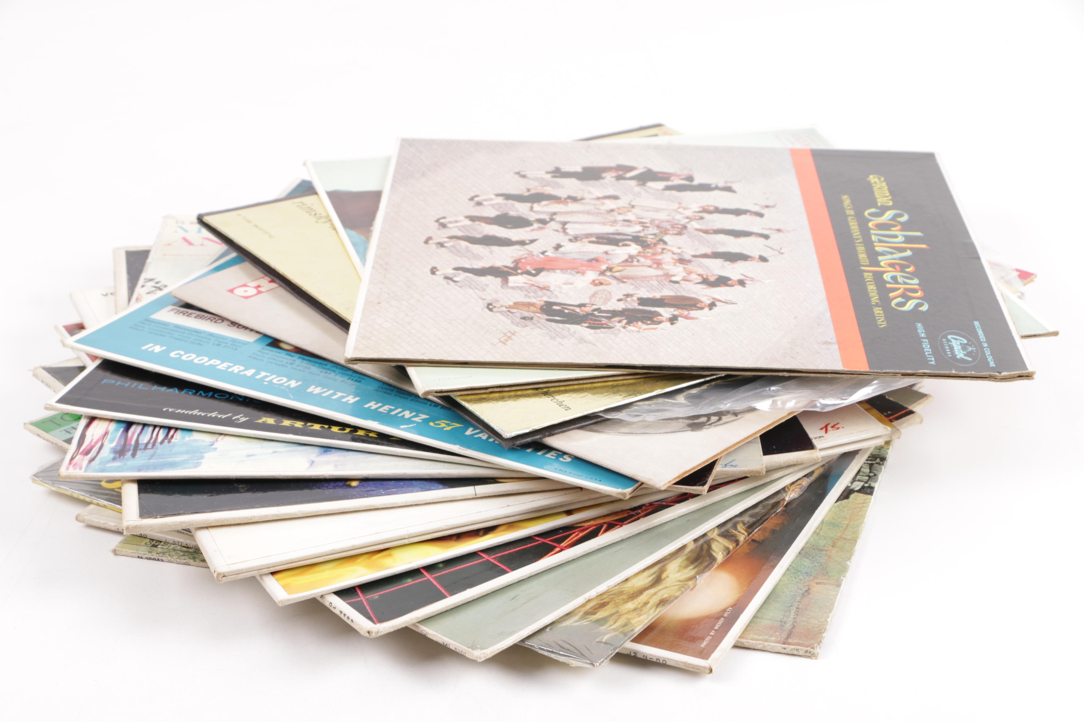 Vintage Classical and German Music LPs