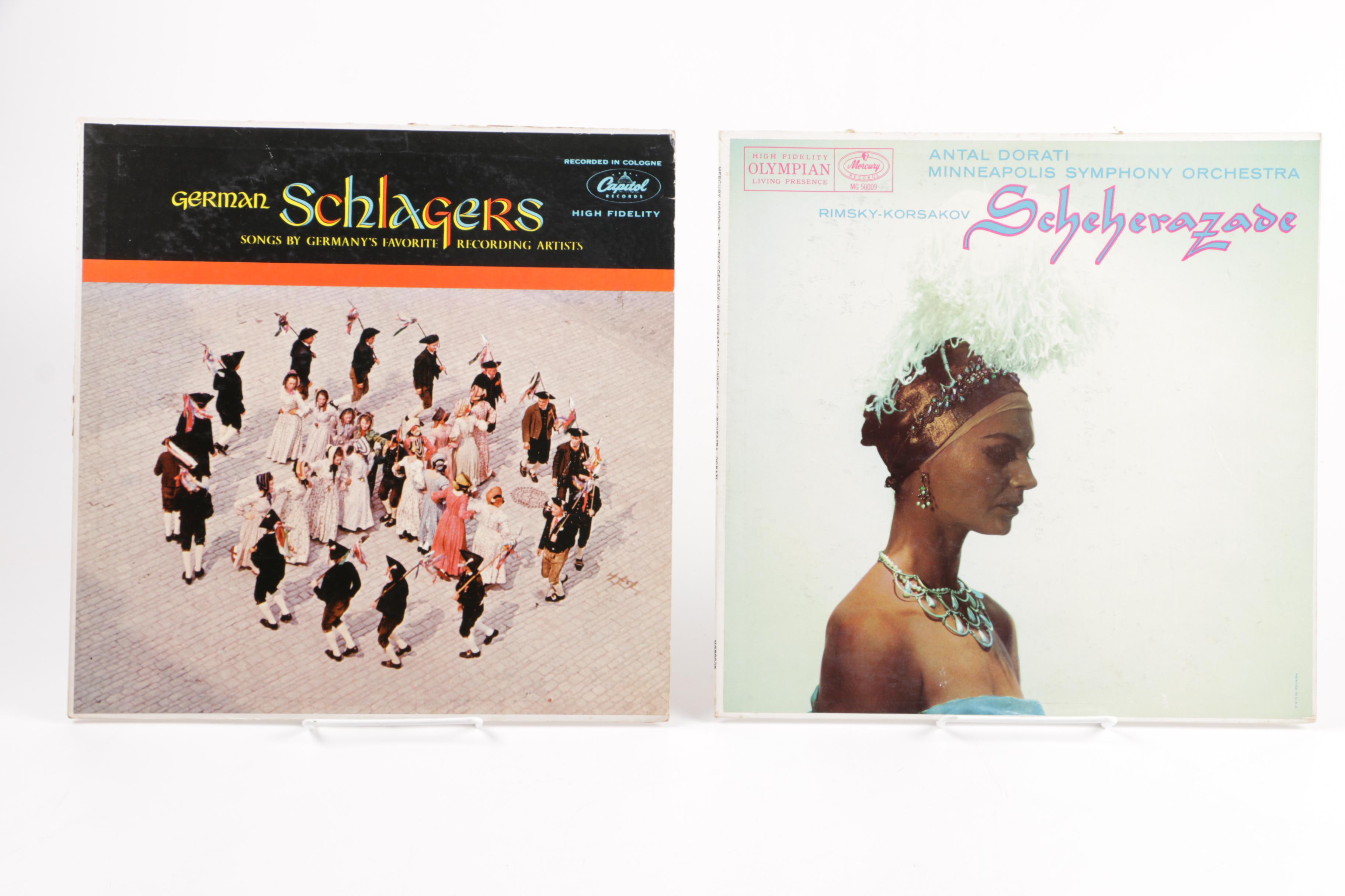 Vintage Classical and German Music LPs
