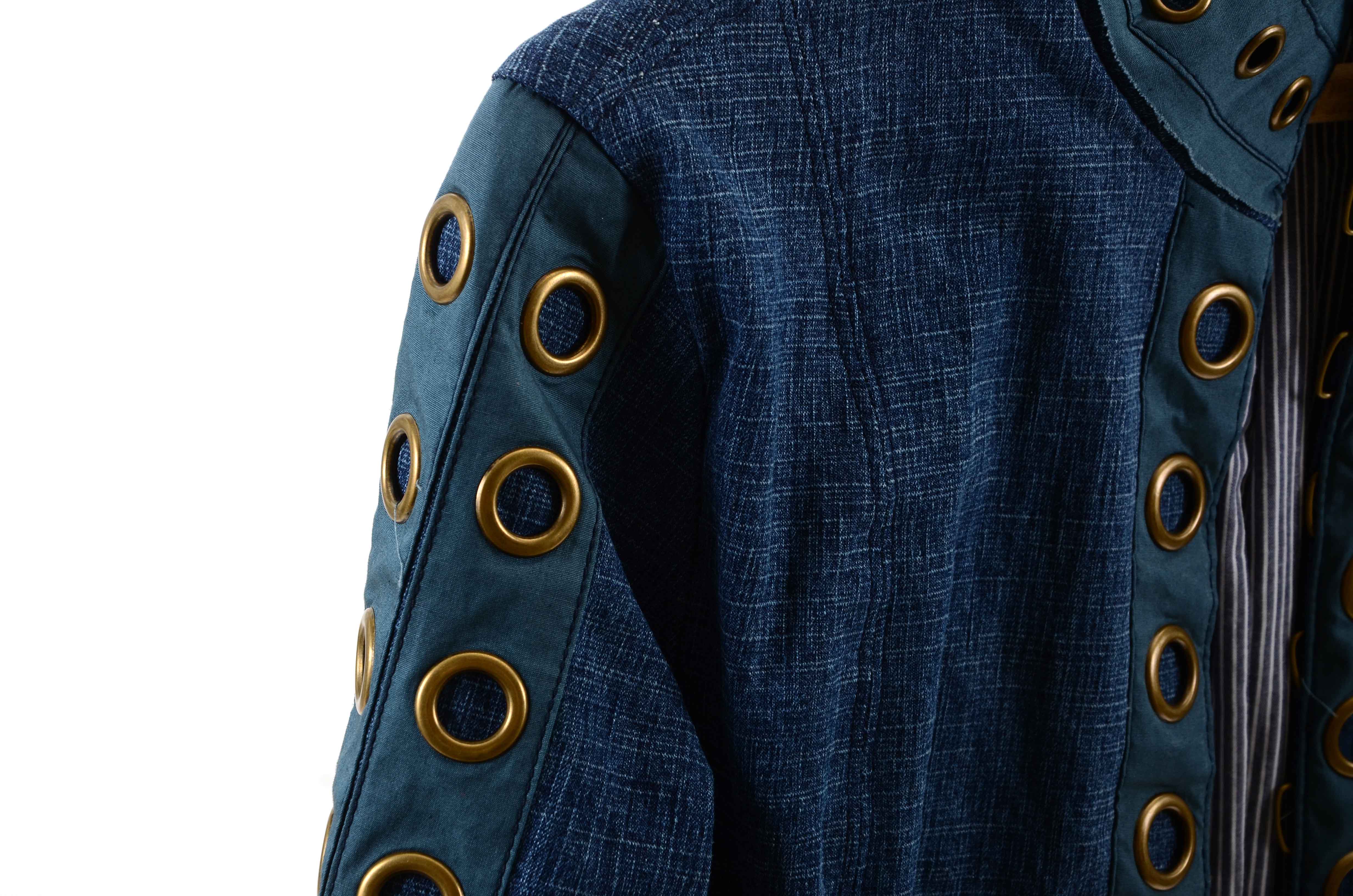 Pair of Women's Denim and Leather Jackets