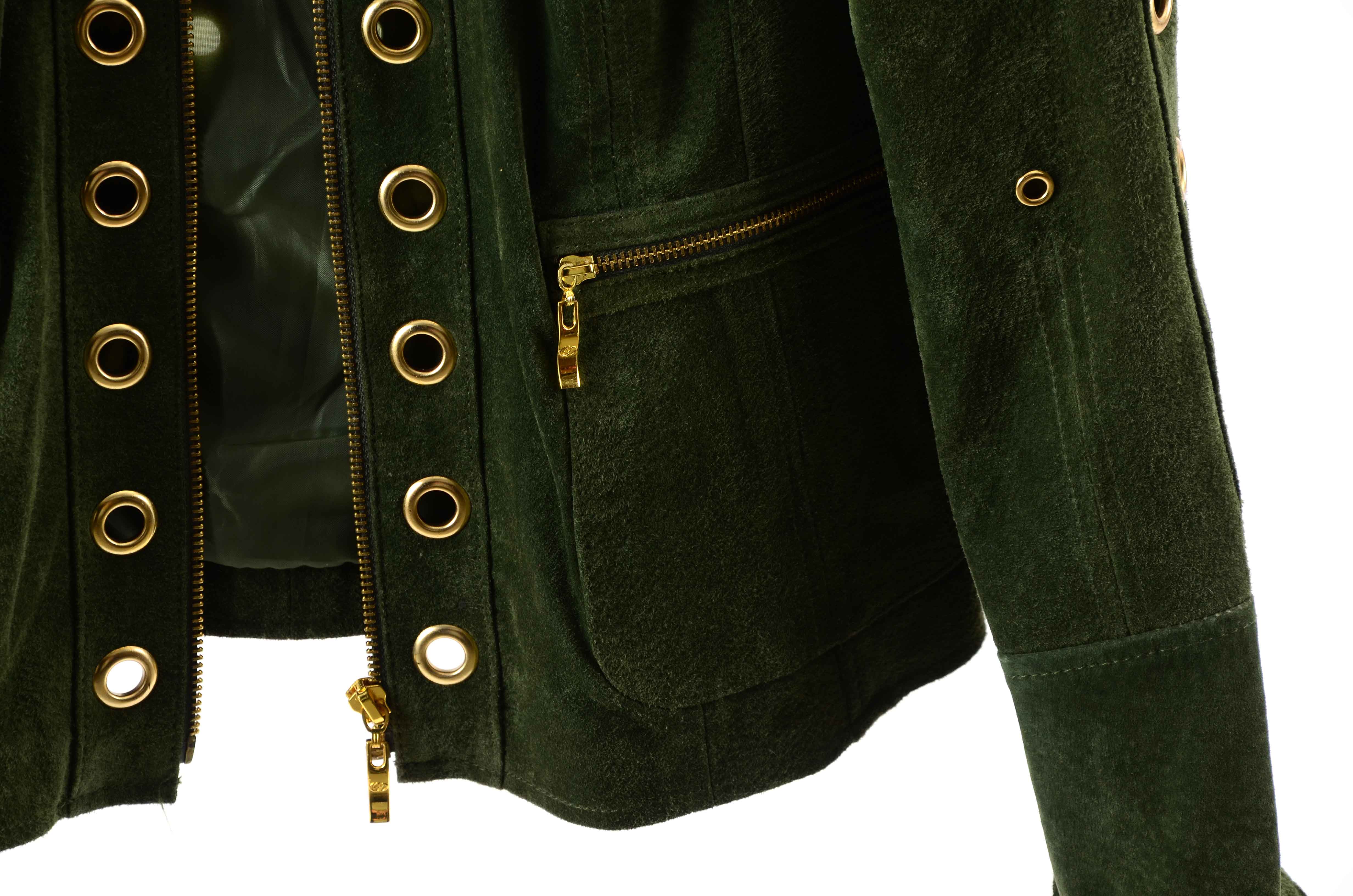 Pair of Women's Denim and Leather Jackets