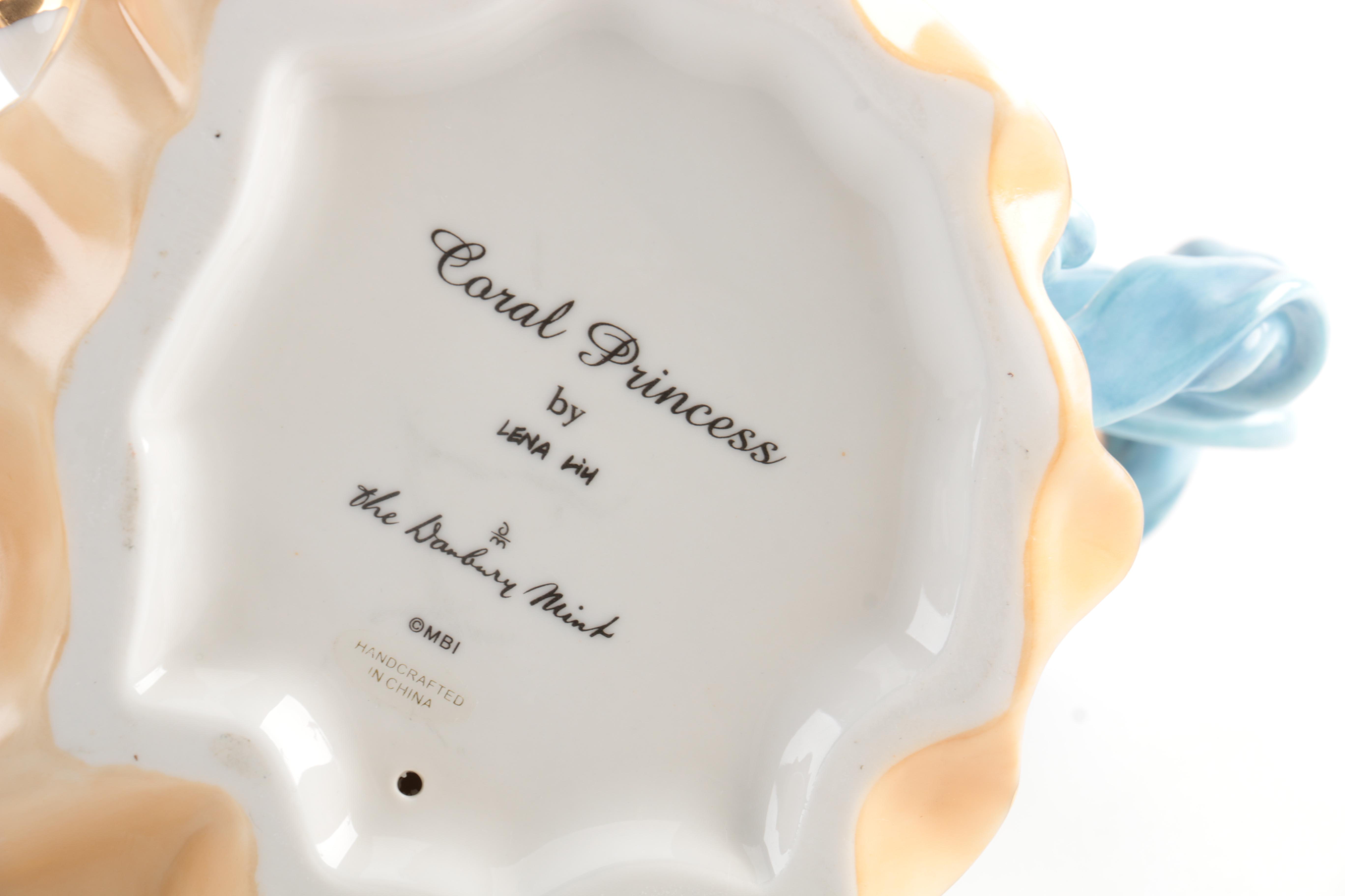 Three Lena Liu Porcelain Figurines by the Danbury Mint