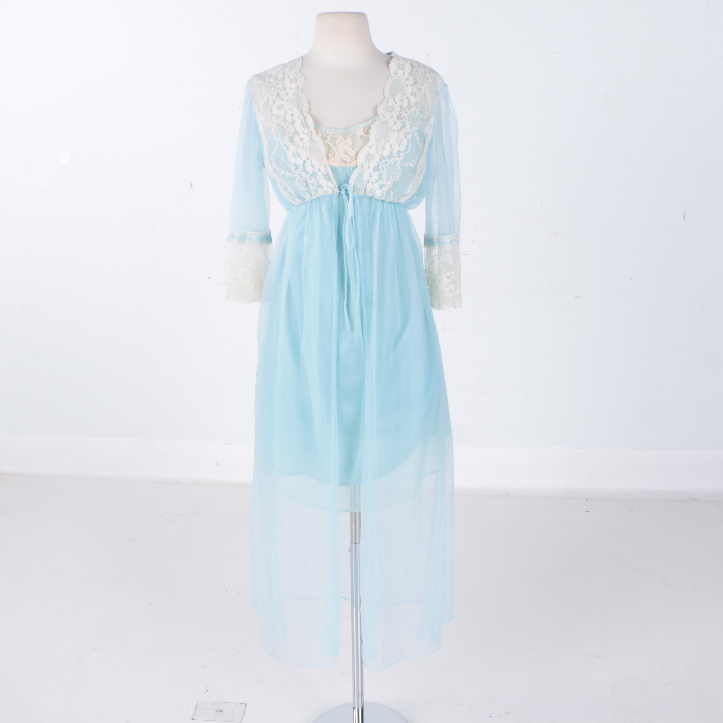 Vintage Penney's Peignoir Set