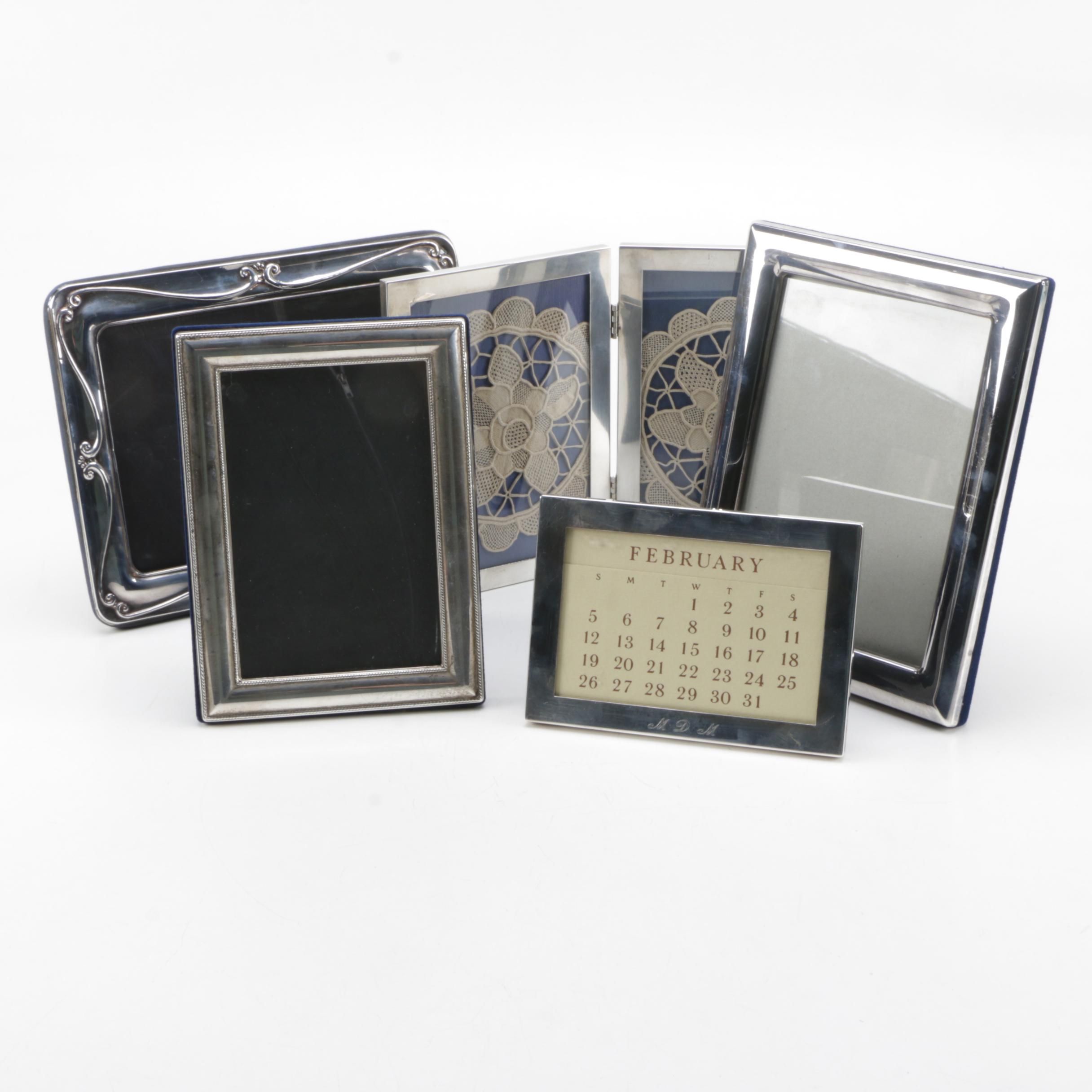 Sterling Silver Picture Frames, Including Tiffany & Co.