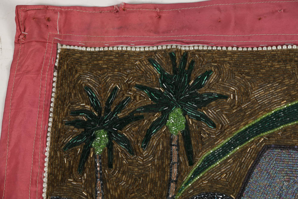 Evelyn Alcide Sequined Drapo Vodou Flag "Alovi Yawe 2000"