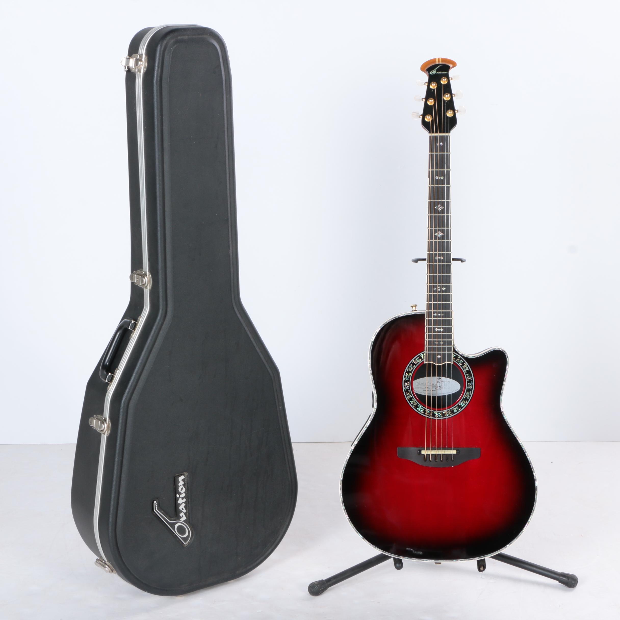 Ovation 1869 Custom Legend Acoustic-Electric Guitar with Original Case