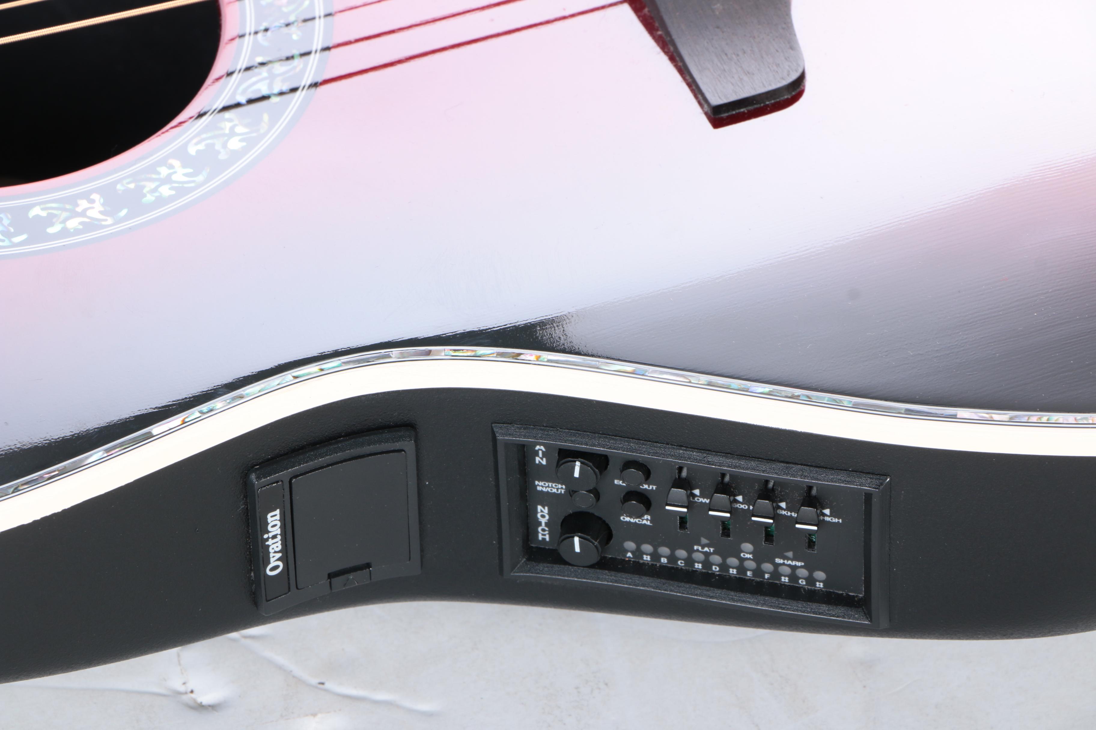 Ovation 1869 Custom Legend Acoustic-Electric Guitar with Original Case