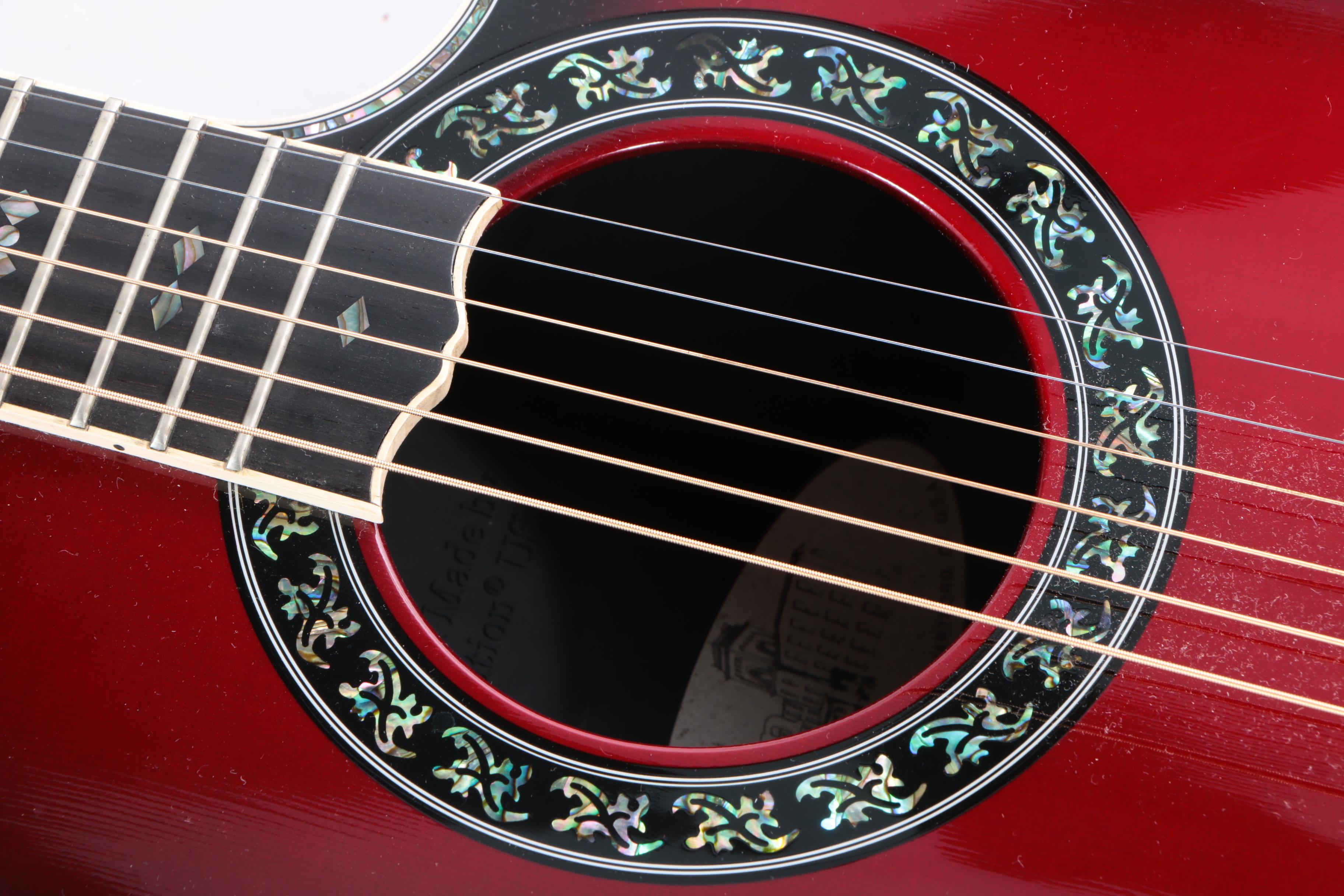 Ovation 1869 Custom Legend Acoustic-Electric Guitar with Original Case