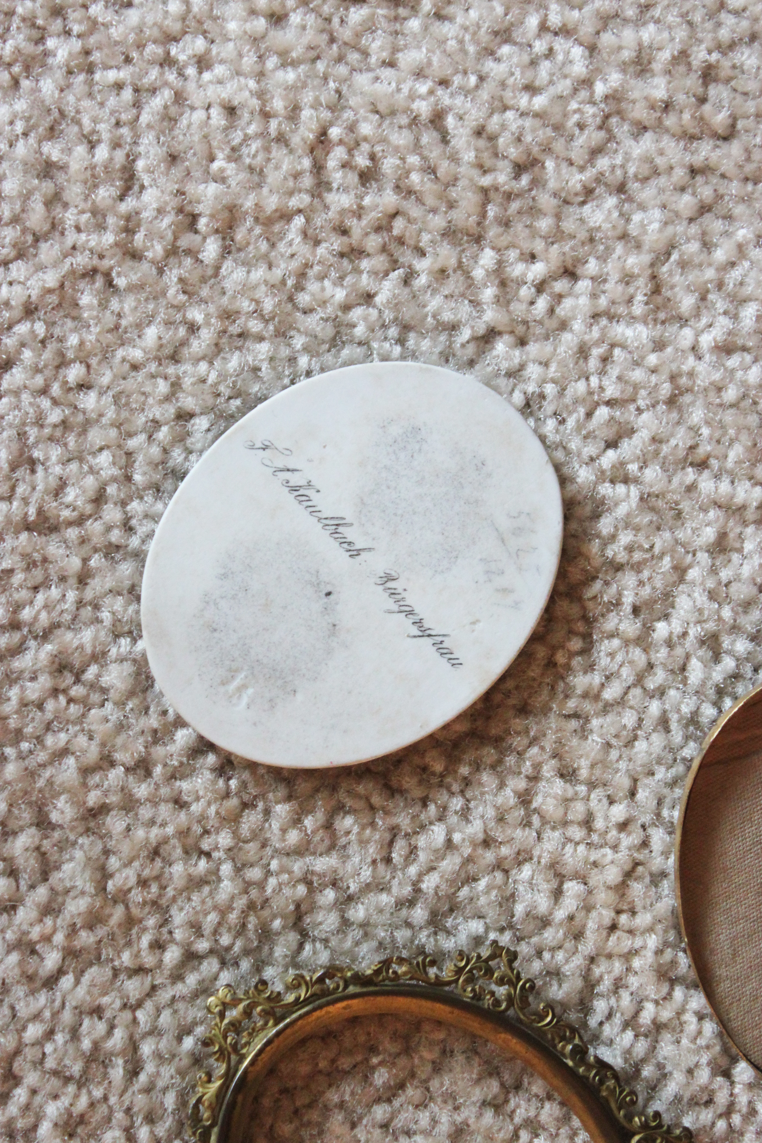 Miniature Portrait of a Woman in a Headscarf