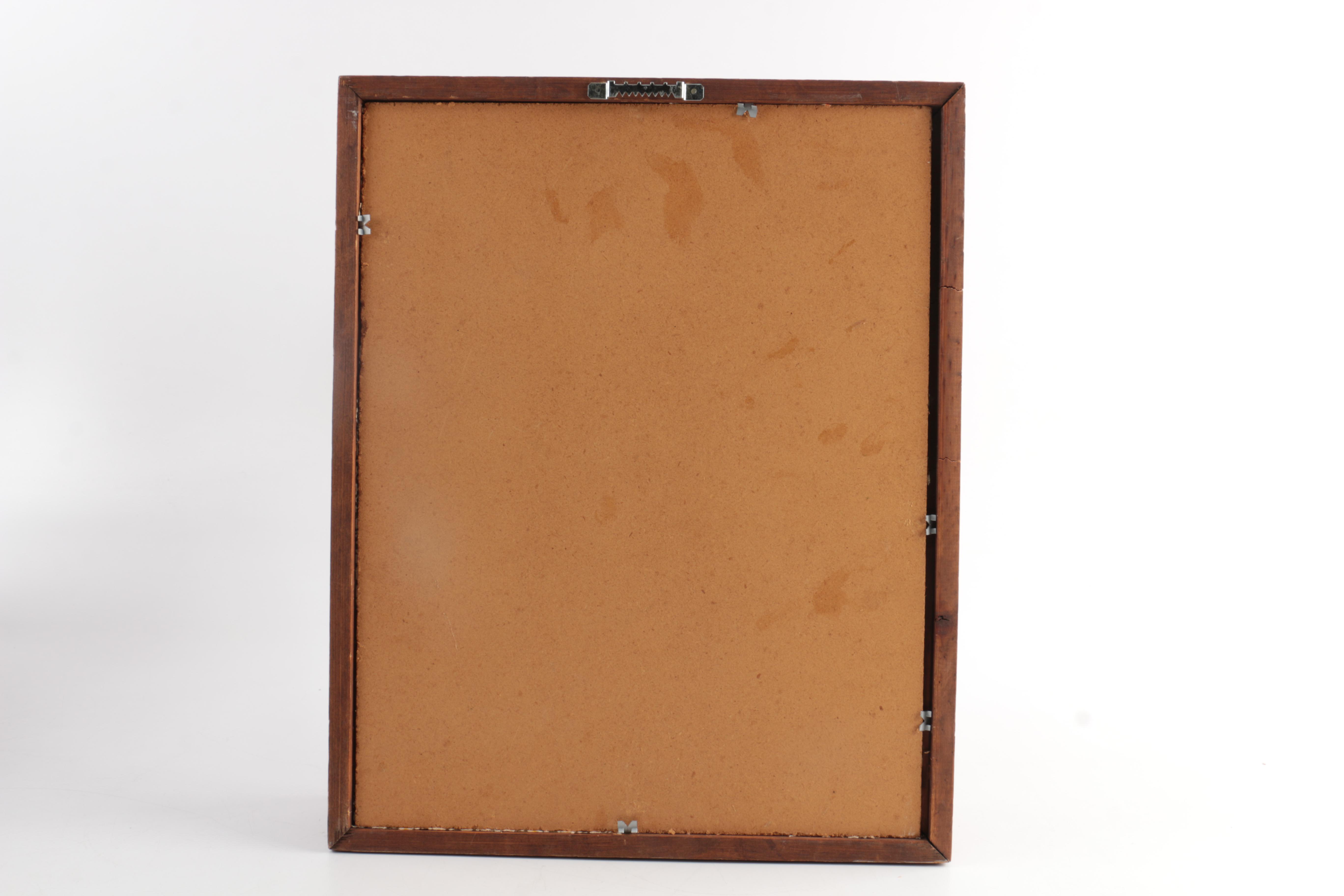 Pair of Country Theme Shadow Box Decor