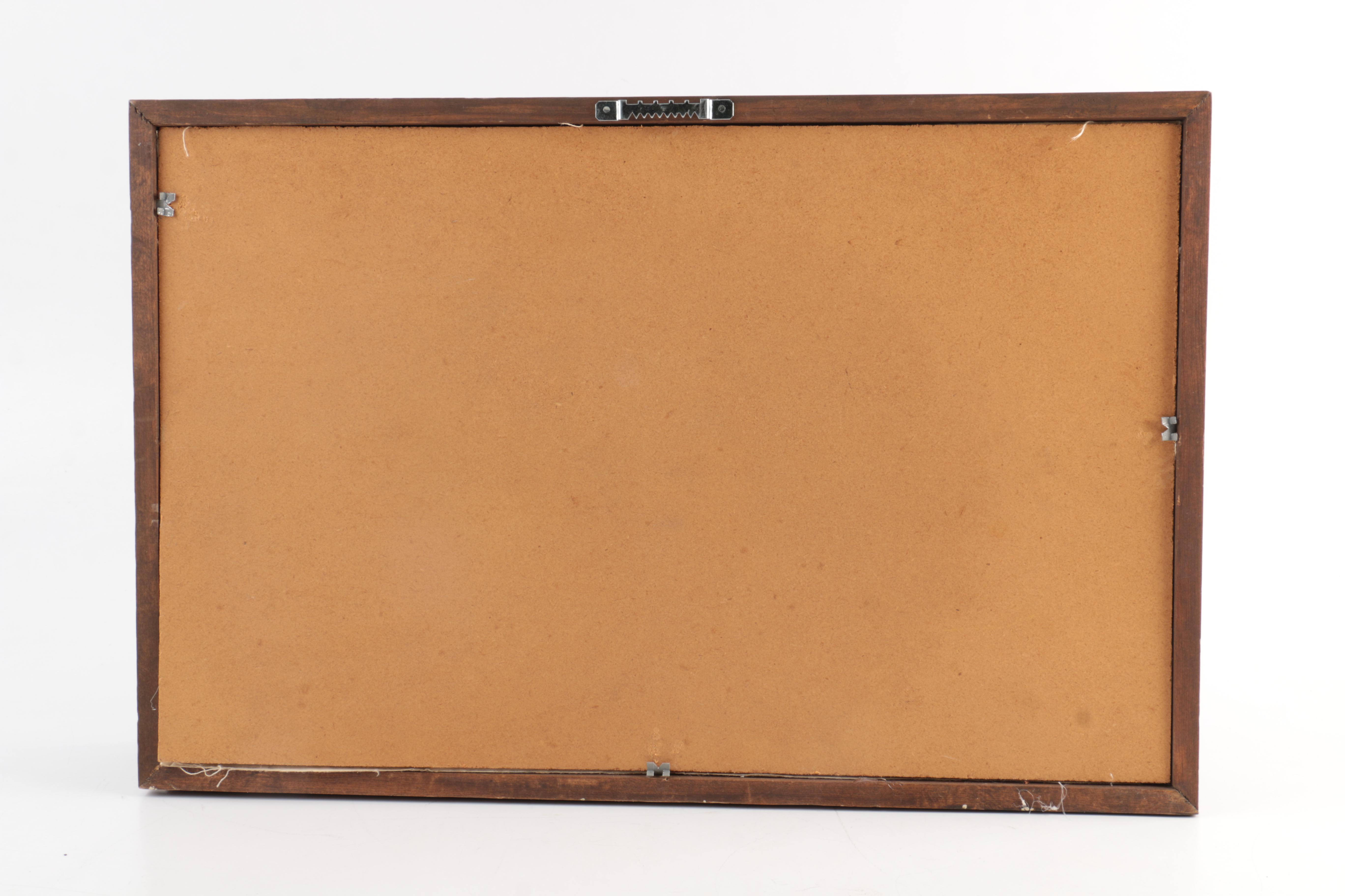 Pair of Country Theme Shadow Box Decor