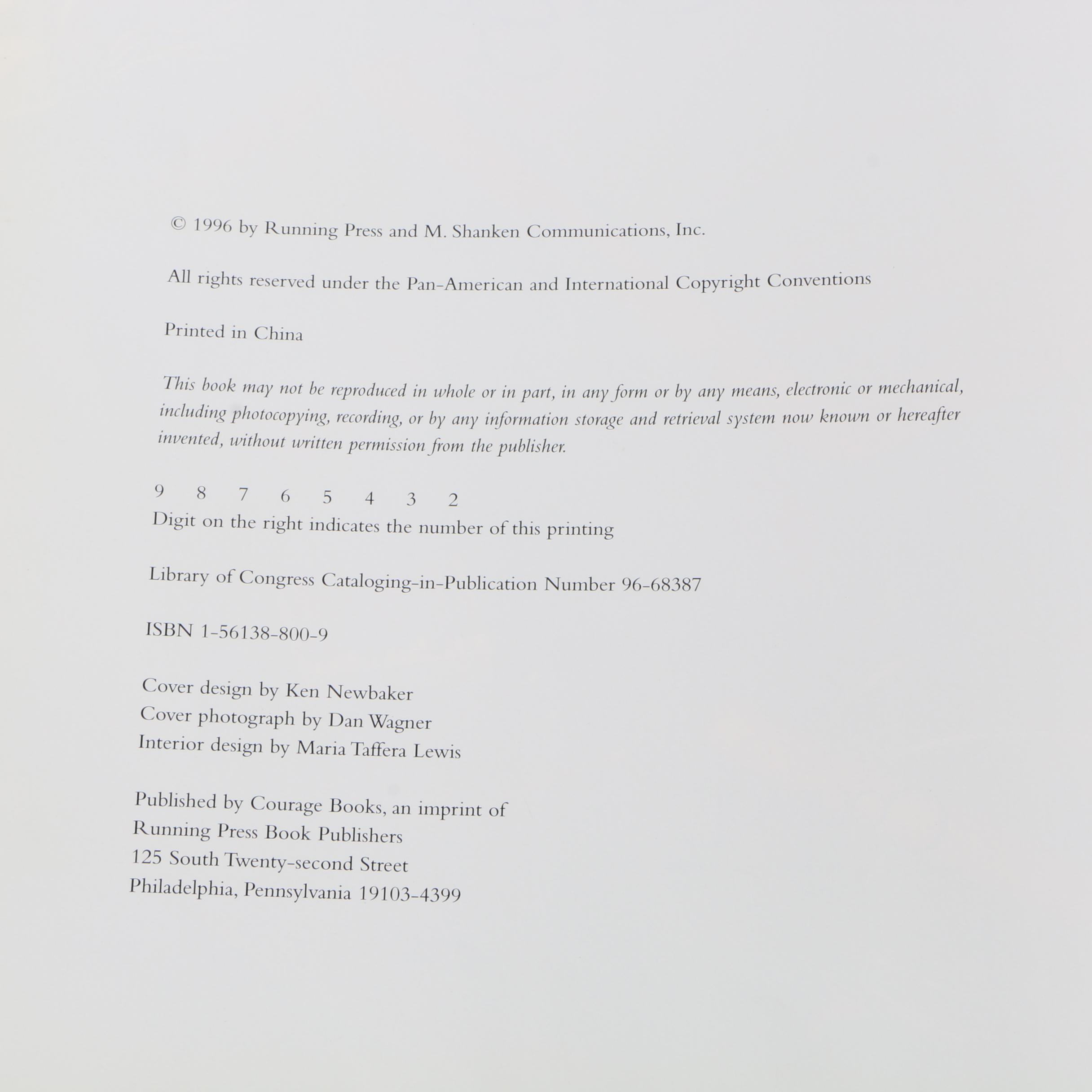 "Five Heroes of Modern Golf" and "Cigar Aficionado's World of Cigars"
