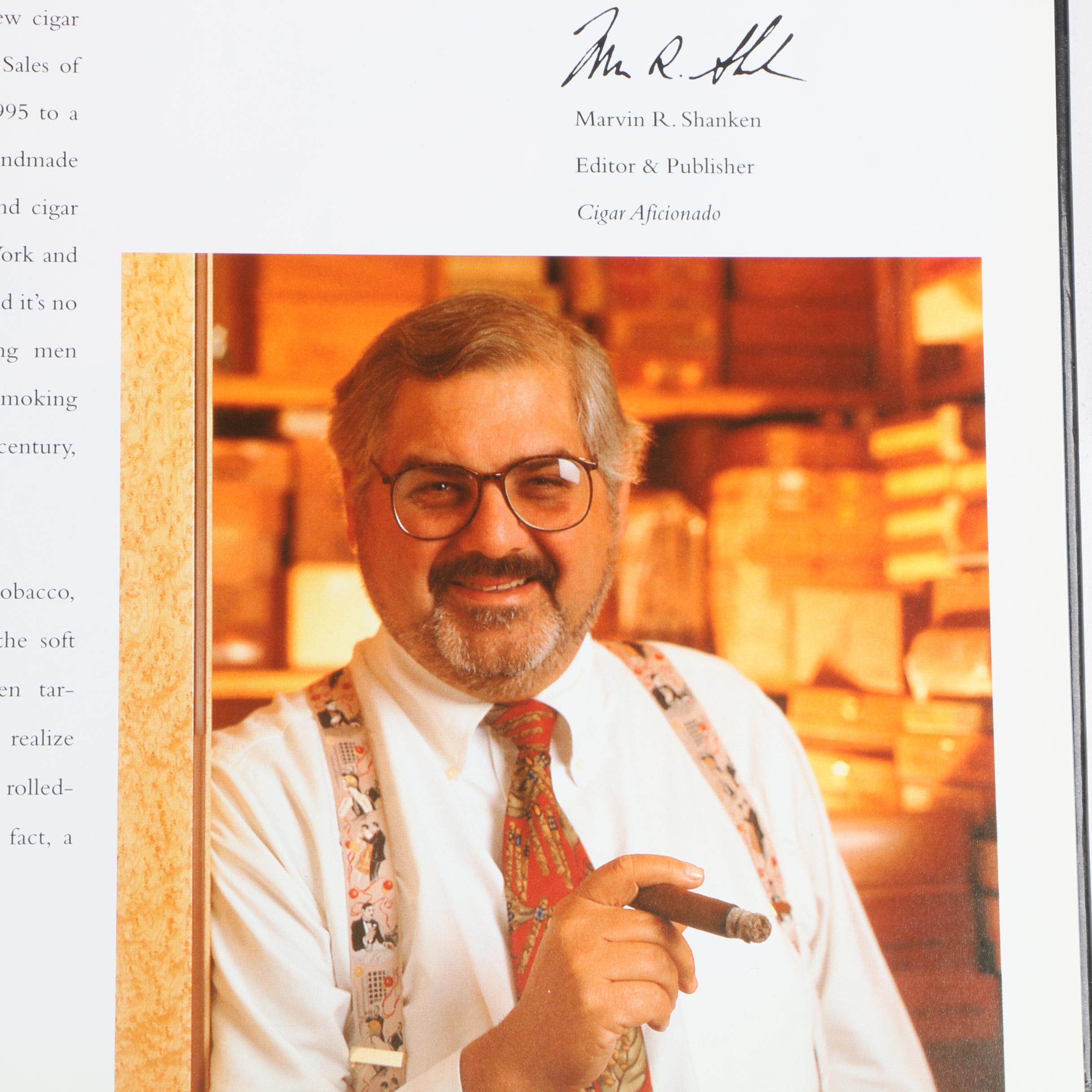 "Five Heroes of Modern Golf" and "Cigar Aficionado's World of Cigars"