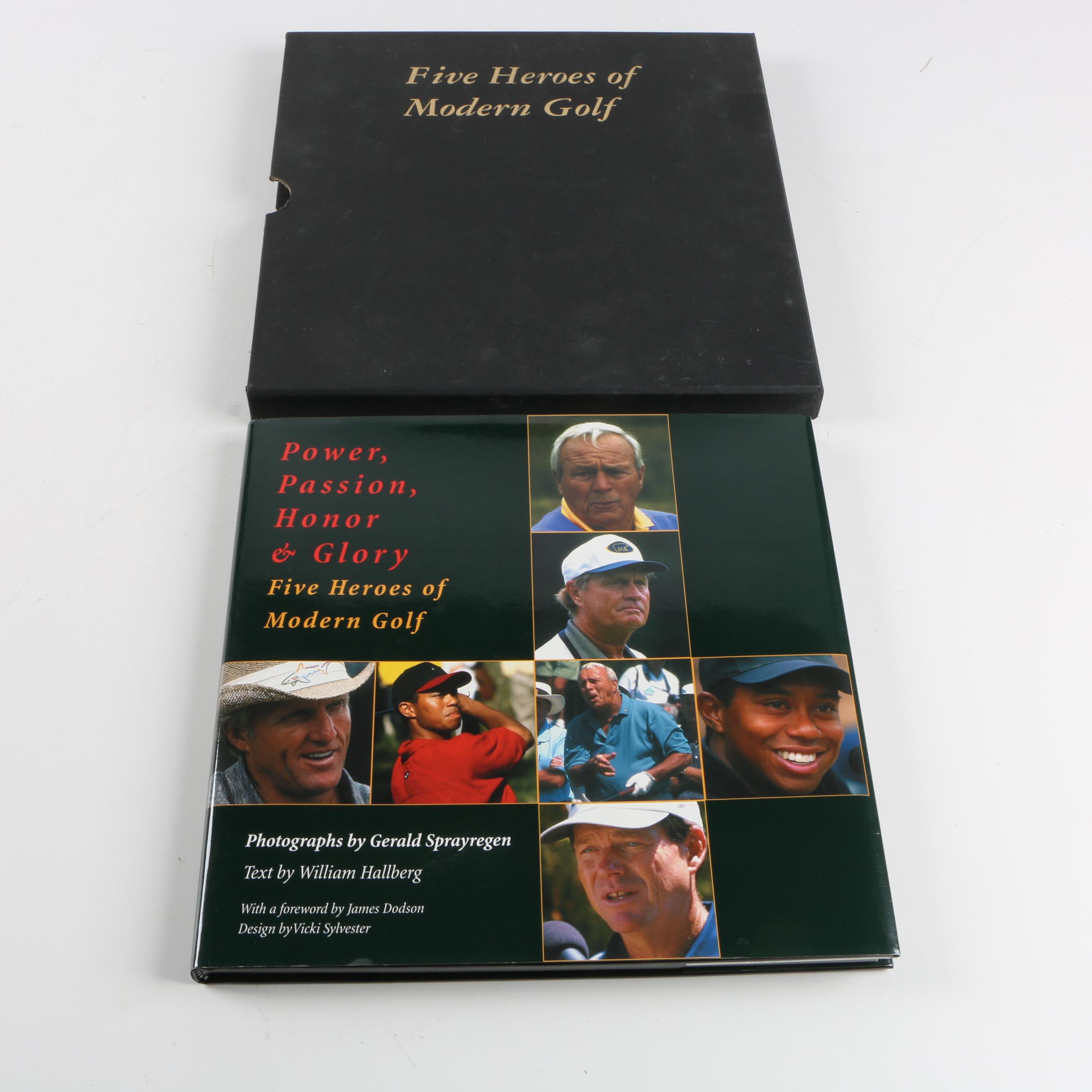 "Five Heroes of Modern Golf" and "Cigar Aficionado's World of Cigars"