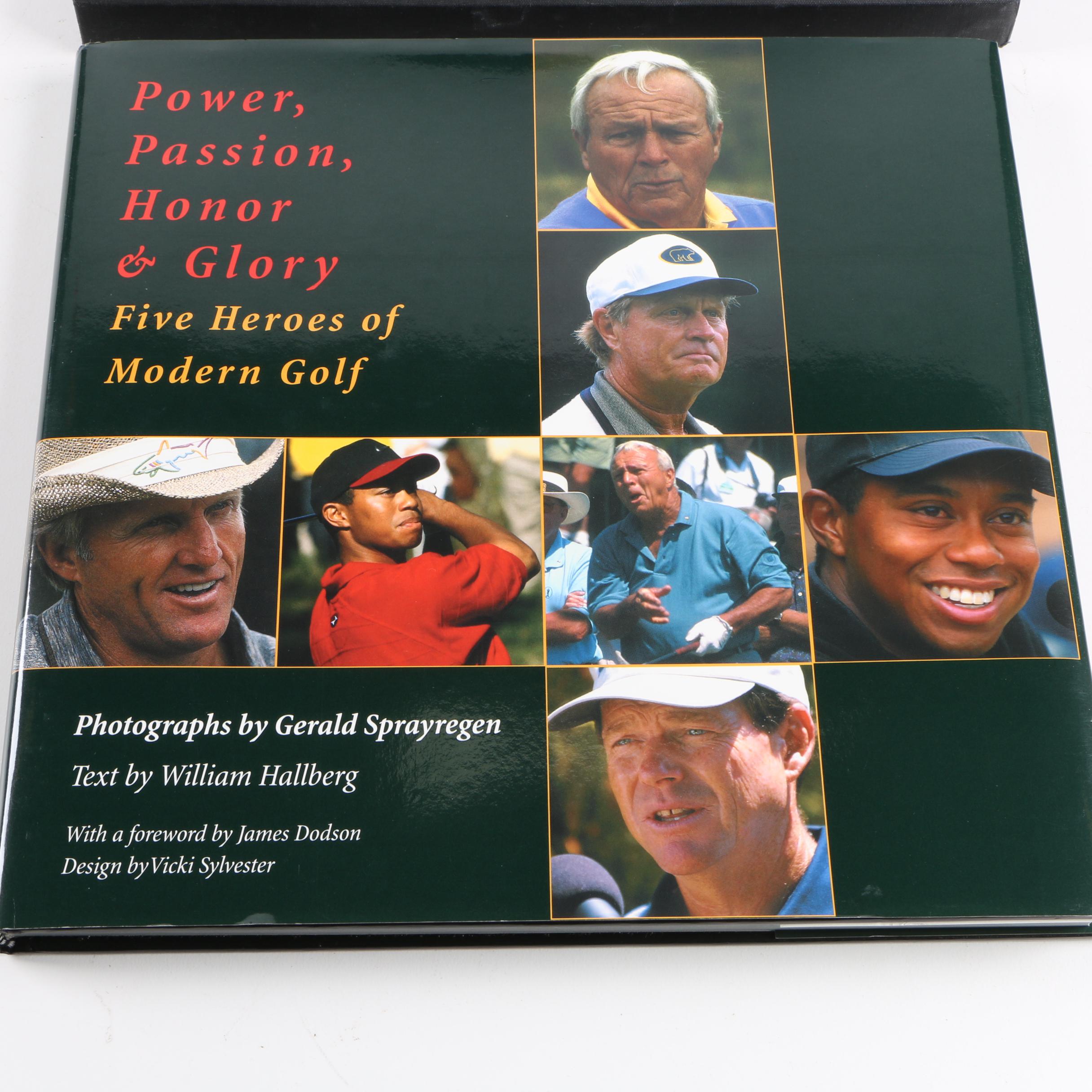 "Five Heroes of Modern Golf" and "Cigar Aficionado's World of Cigars"