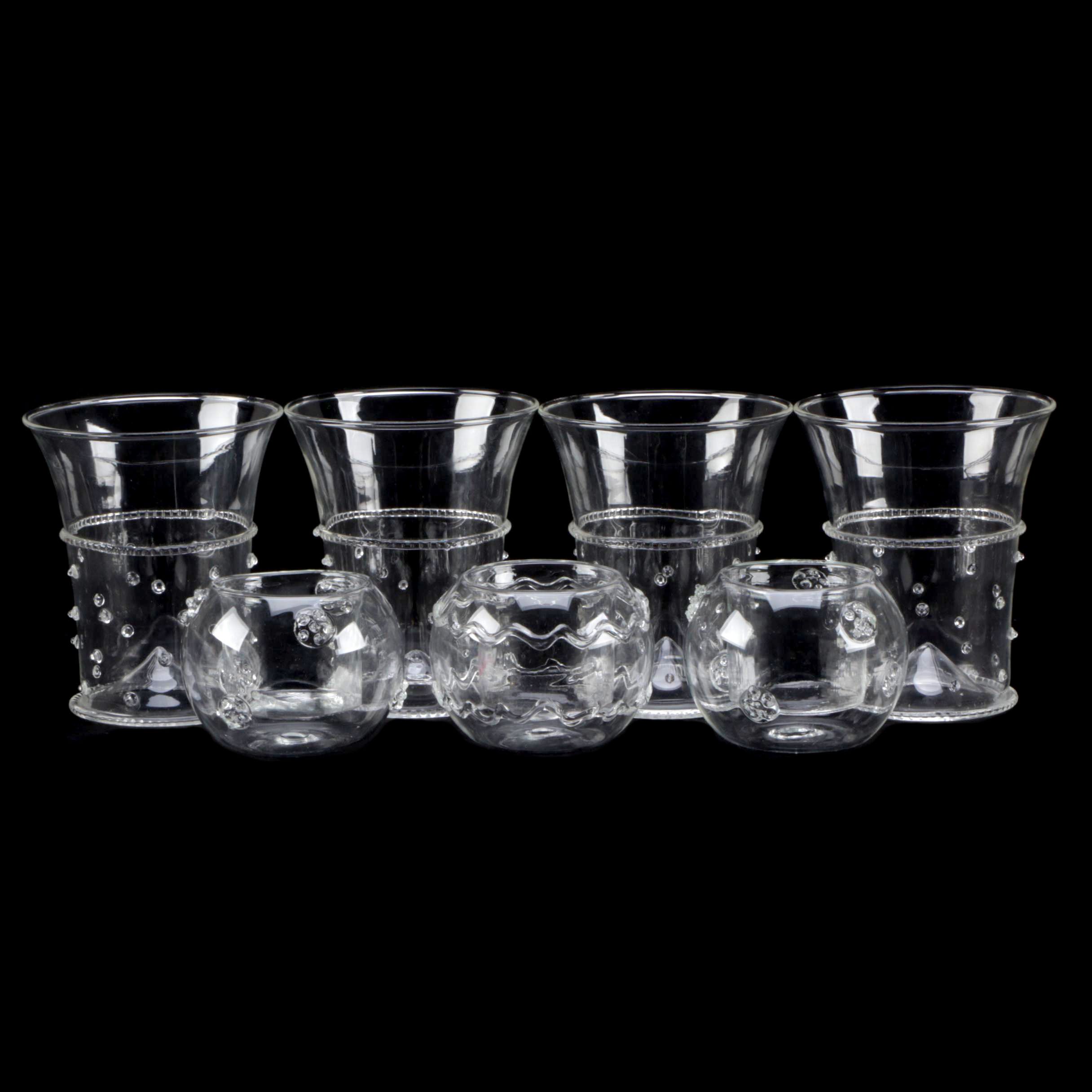 Glass Votive Holders and Shot Glasses