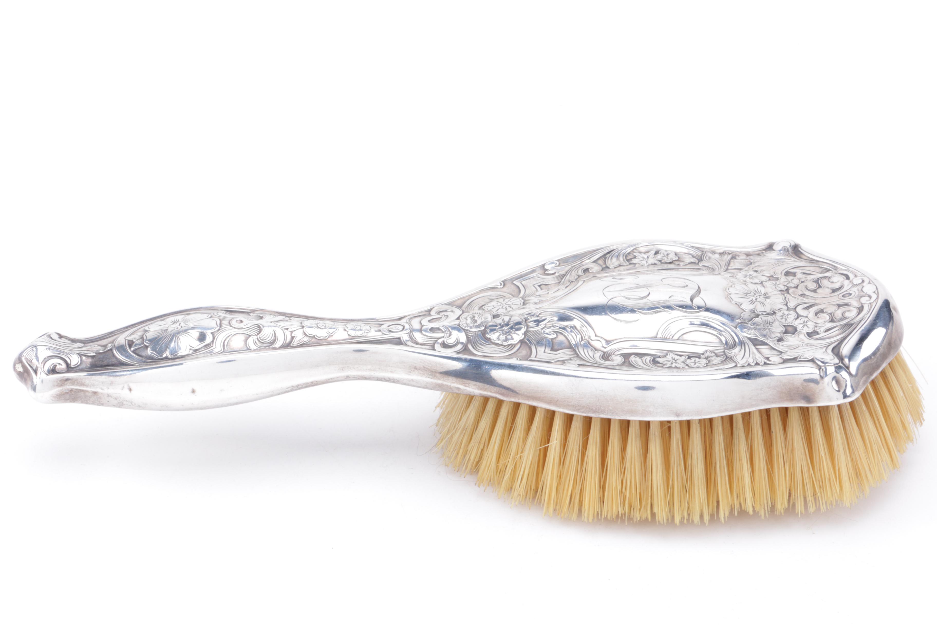 Sterling Handle Vanity Pieces Featuring Webster Company