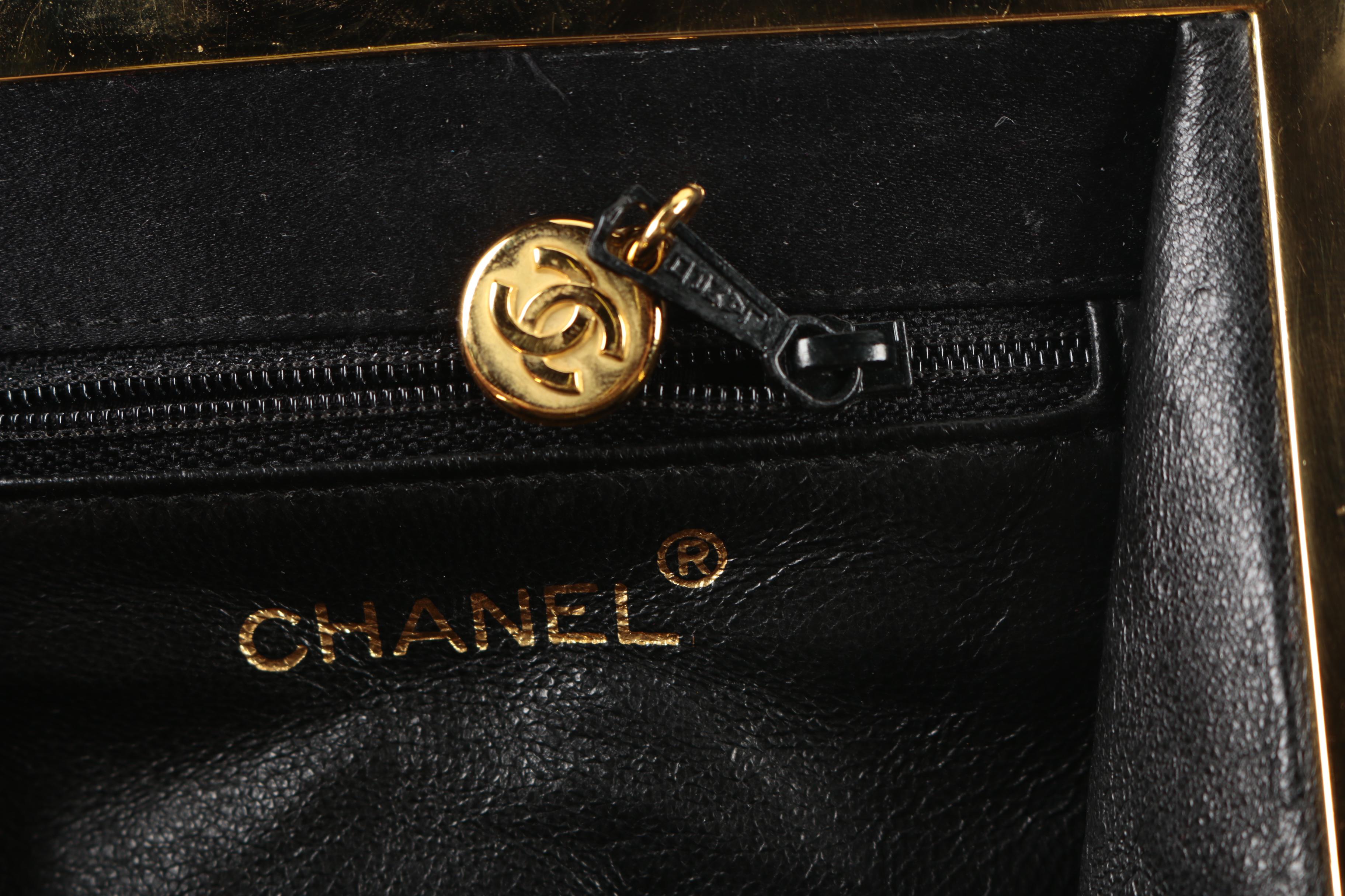1990s Chanel Quilted Satin Mini Frame Bag