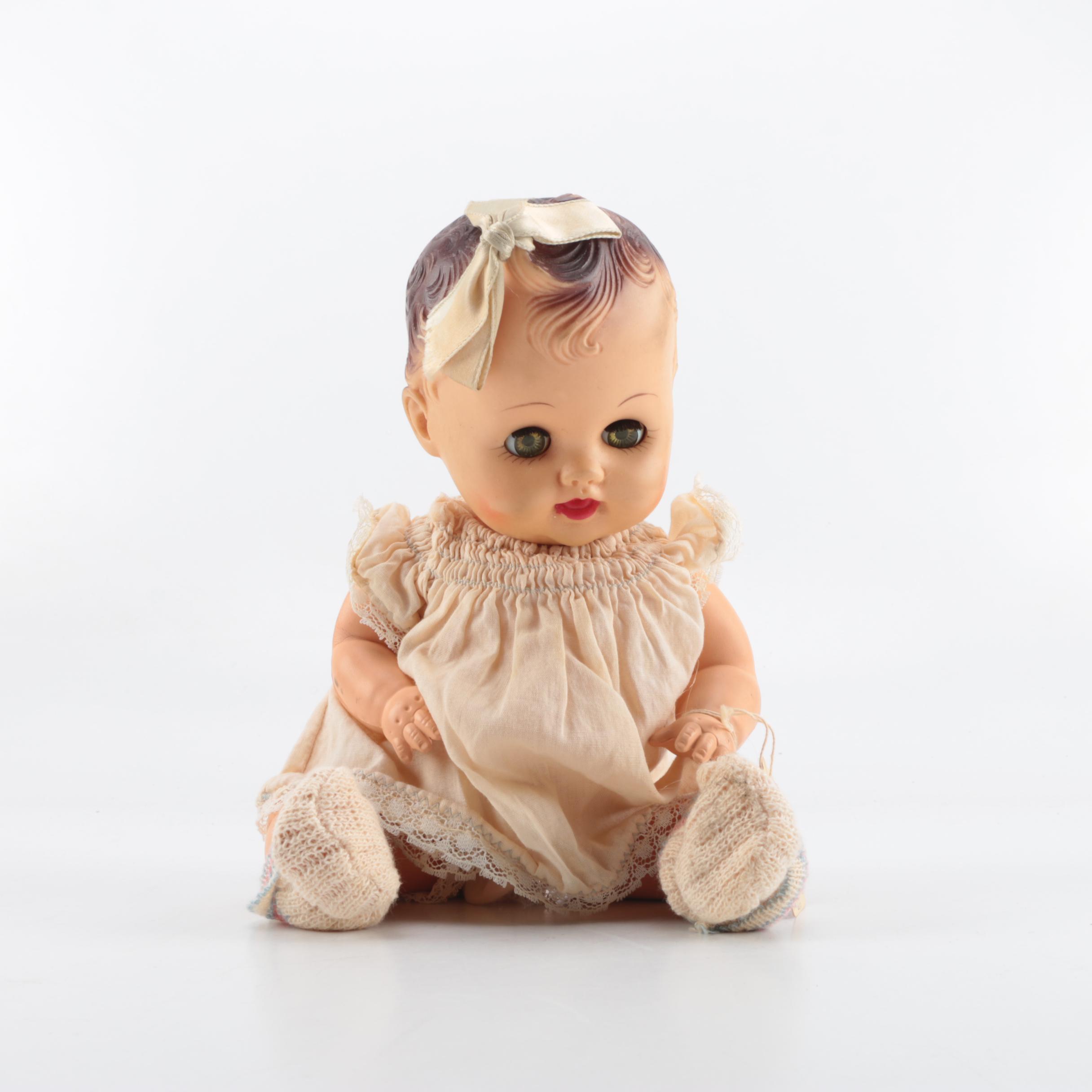 Vintage "Betty Bows" Baby Doll by Sun Rubber Co.