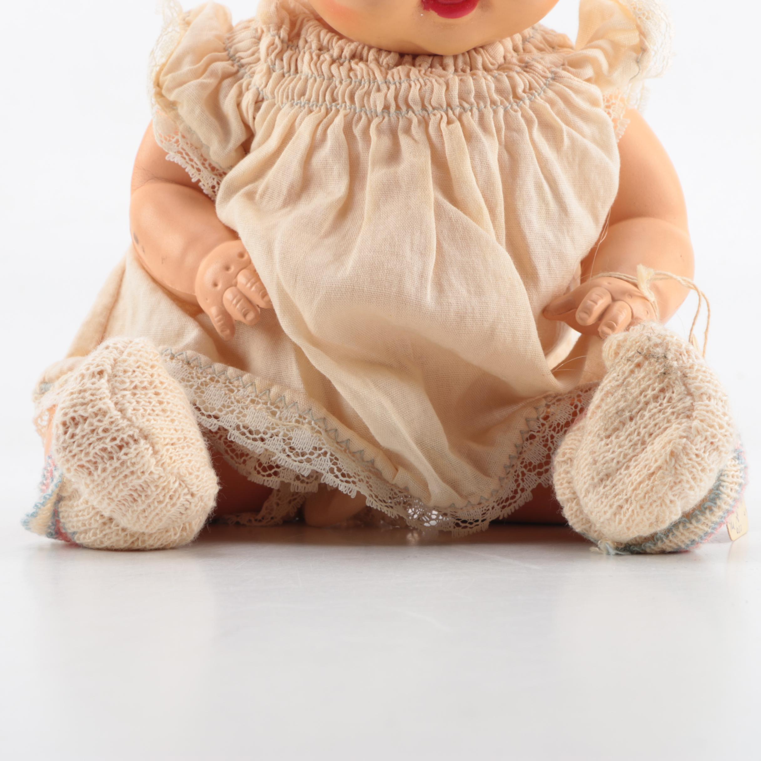 Vintage "Betty Bows" Baby Doll by Sun Rubber Co.