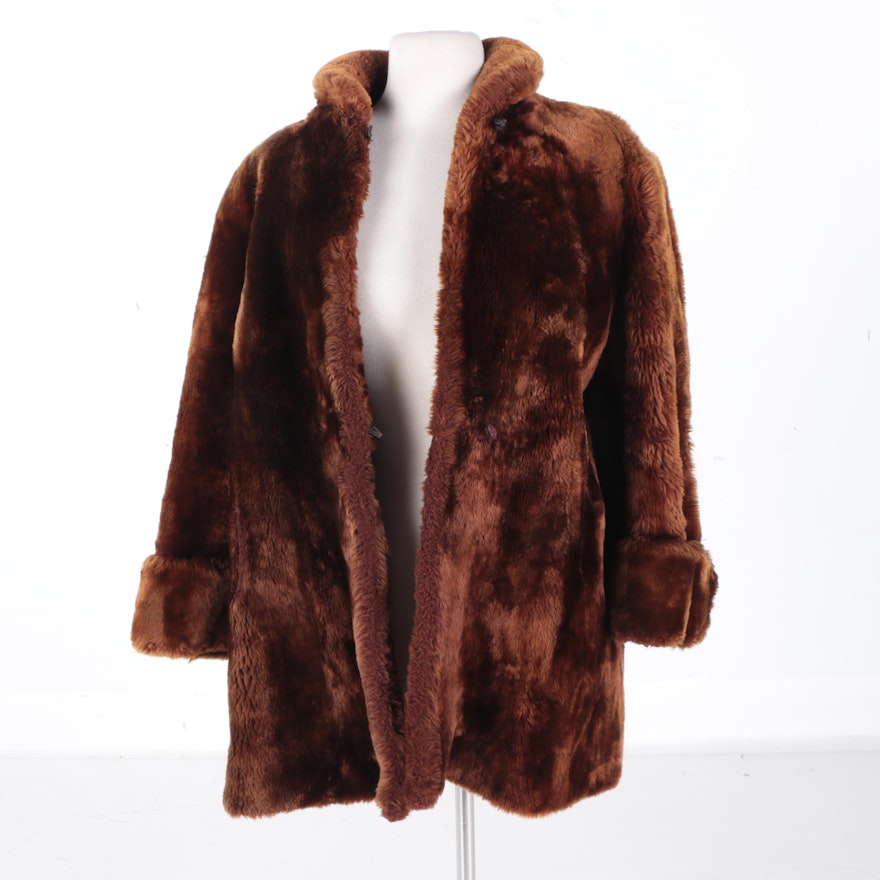 Women's Sheared Beaver Fur Coat