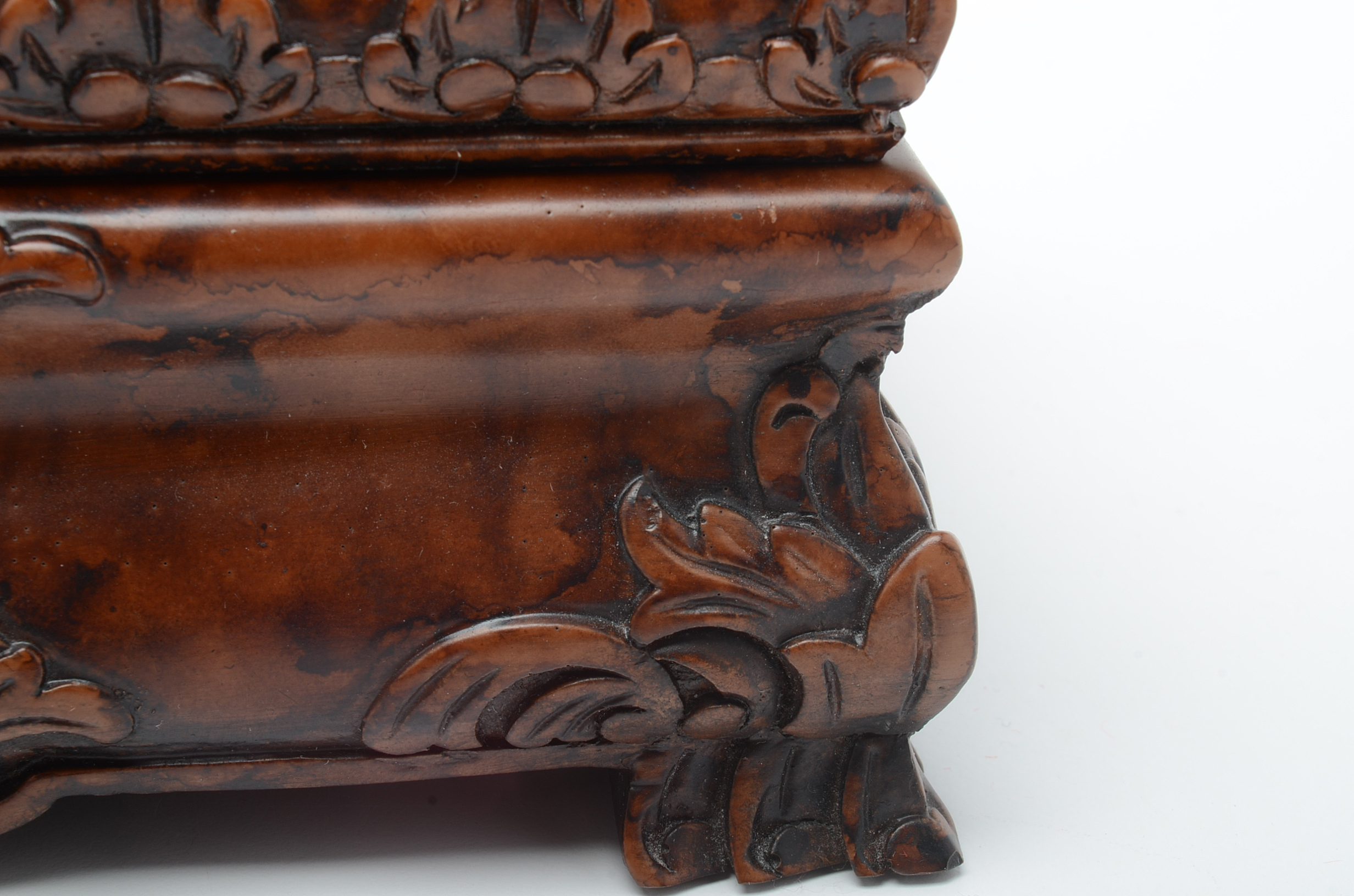 Pairing of Carved Resin Boxes