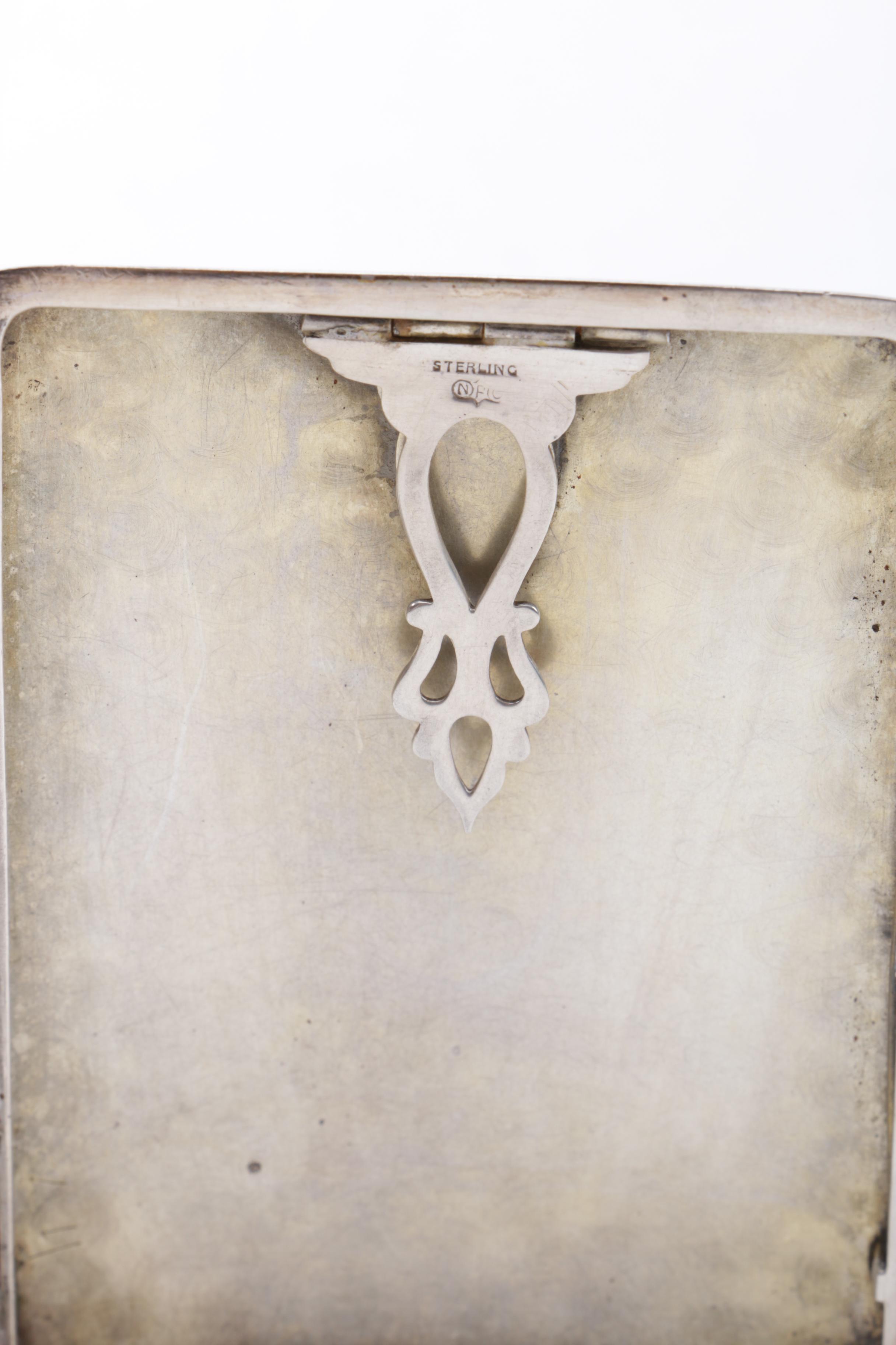 Vintage Sterling Silver Pocket Book