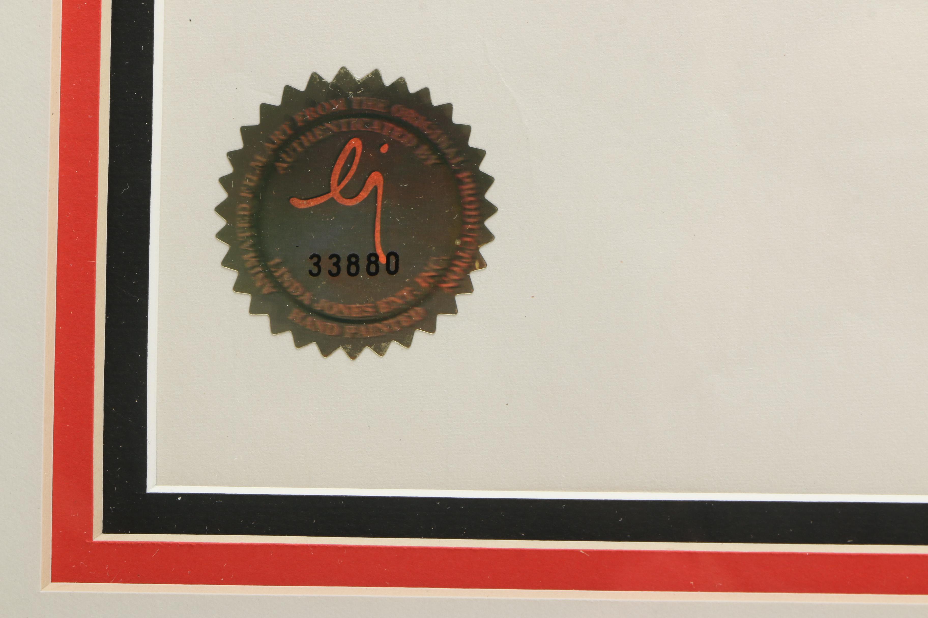 Graphite Drawing and Animation Cel From "How the Grinch Stole Christmas"