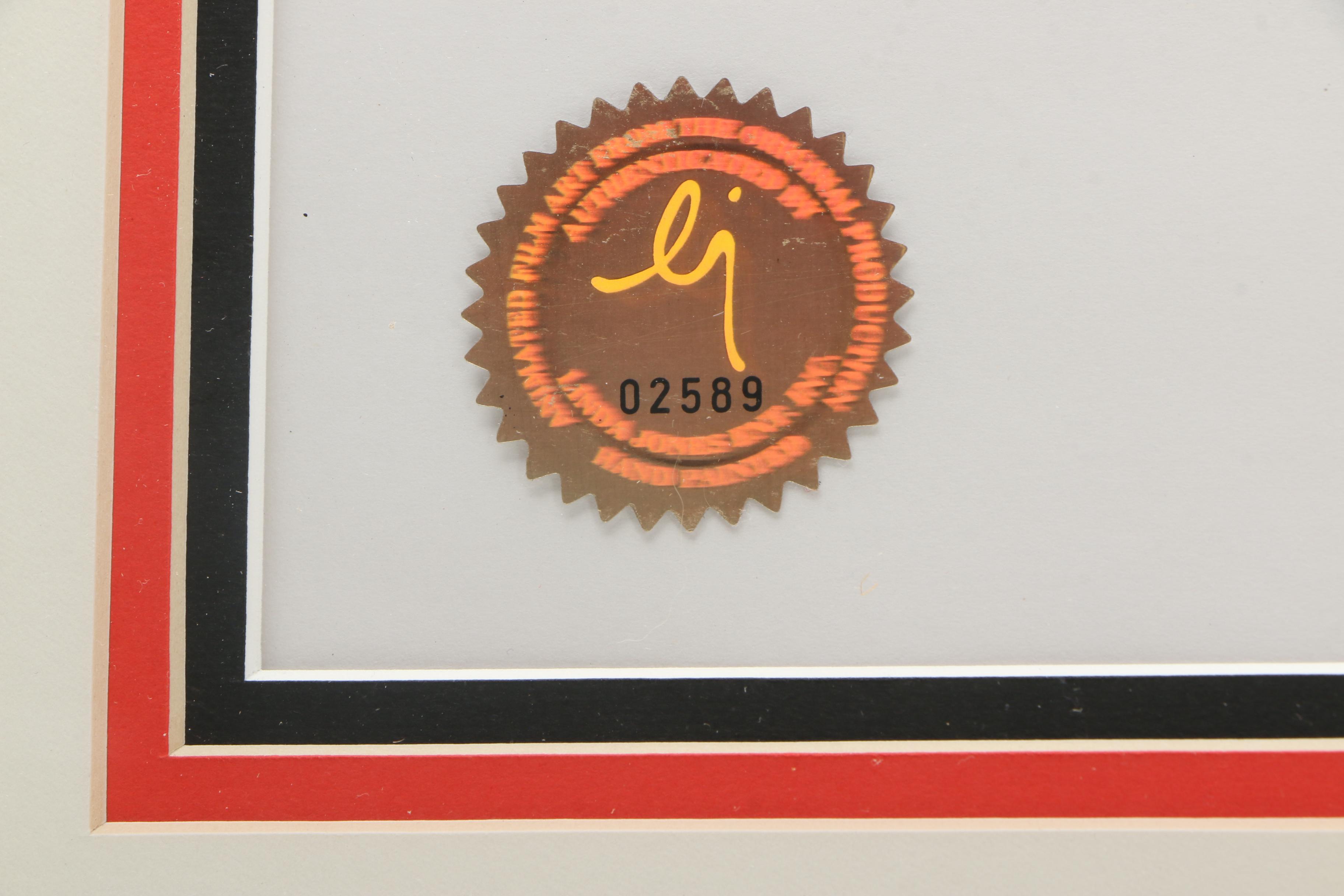 Graphite Drawing and Animation Cel From "How the Grinch Stole Christmas"