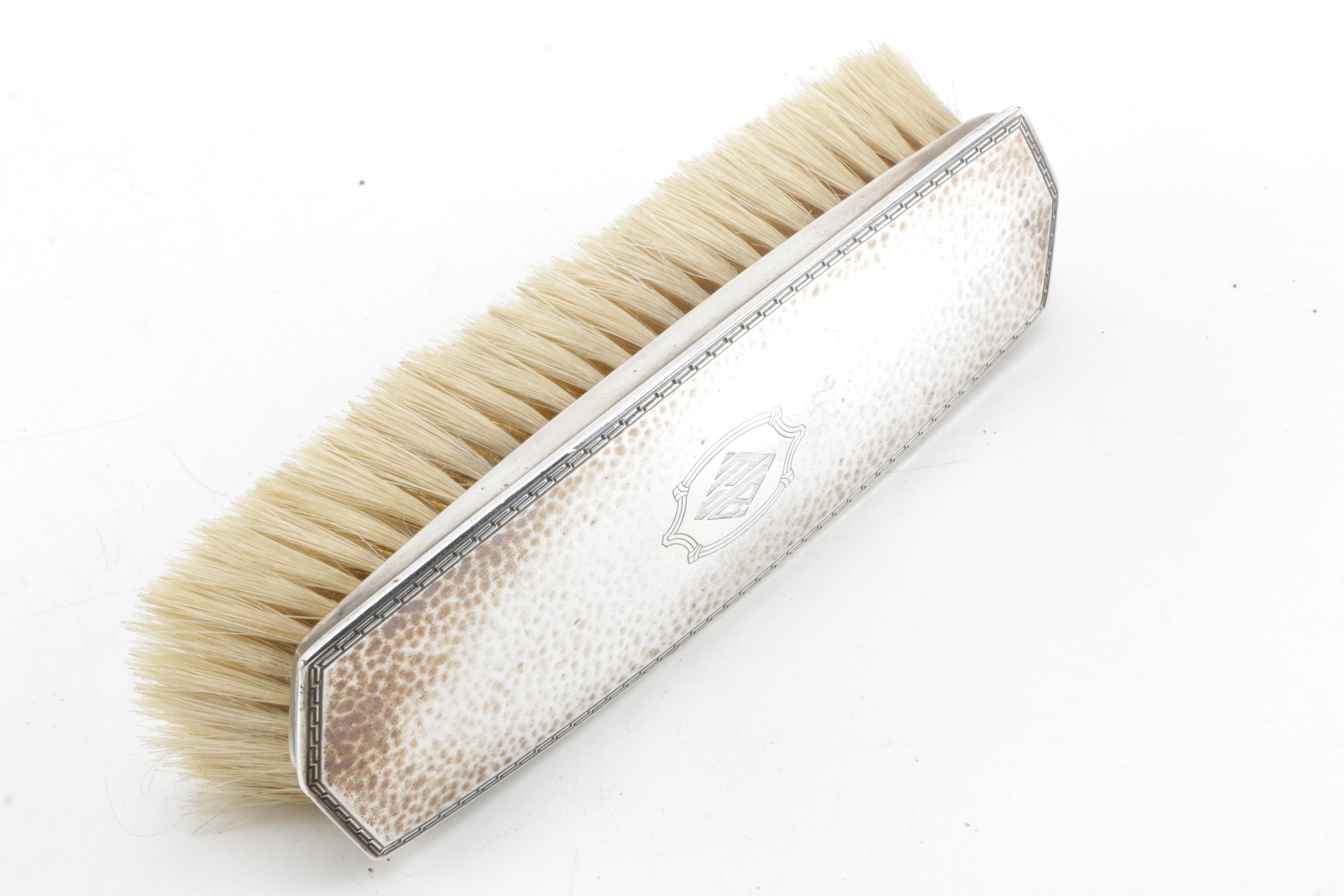 Wm. B. Kerr & Co. and Webster Company Sterling Handle Clothes Brushes