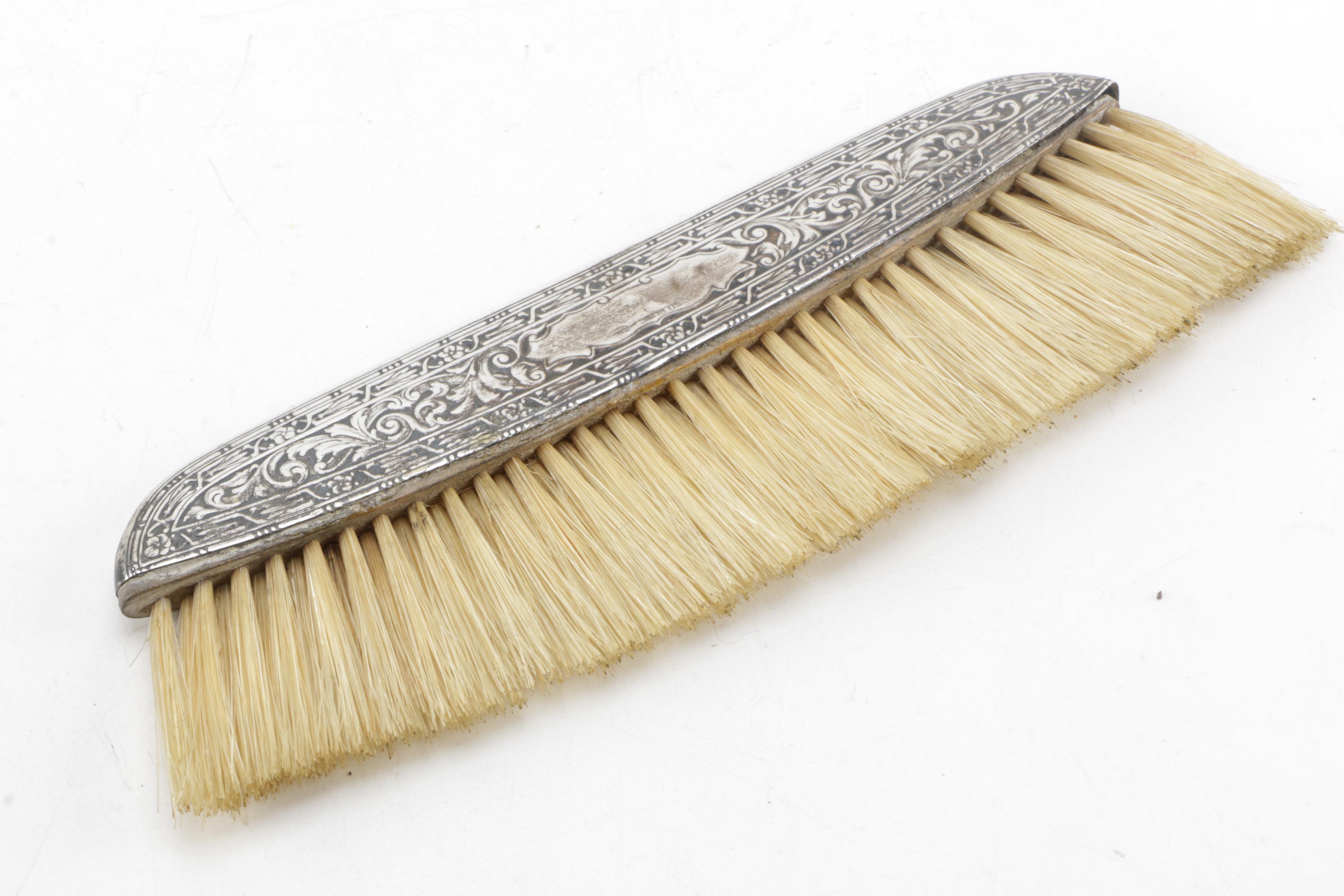 Wm. B. Kerr & Co. and Webster Company Sterling Handle Clothes Brushes