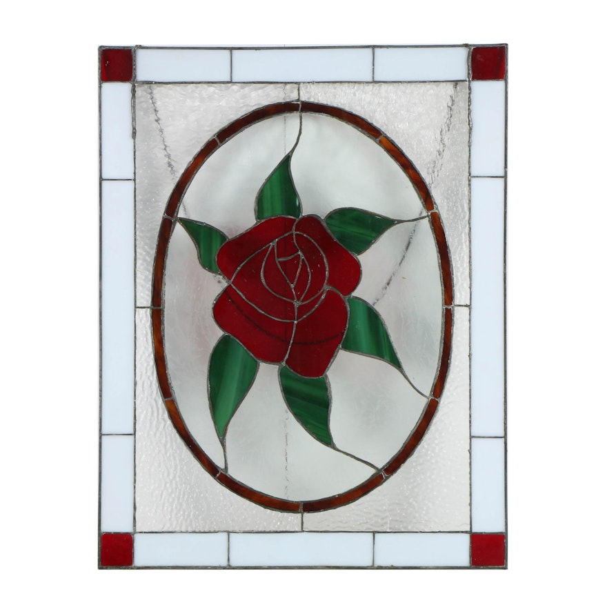 Decorative Floral Stained Glass
