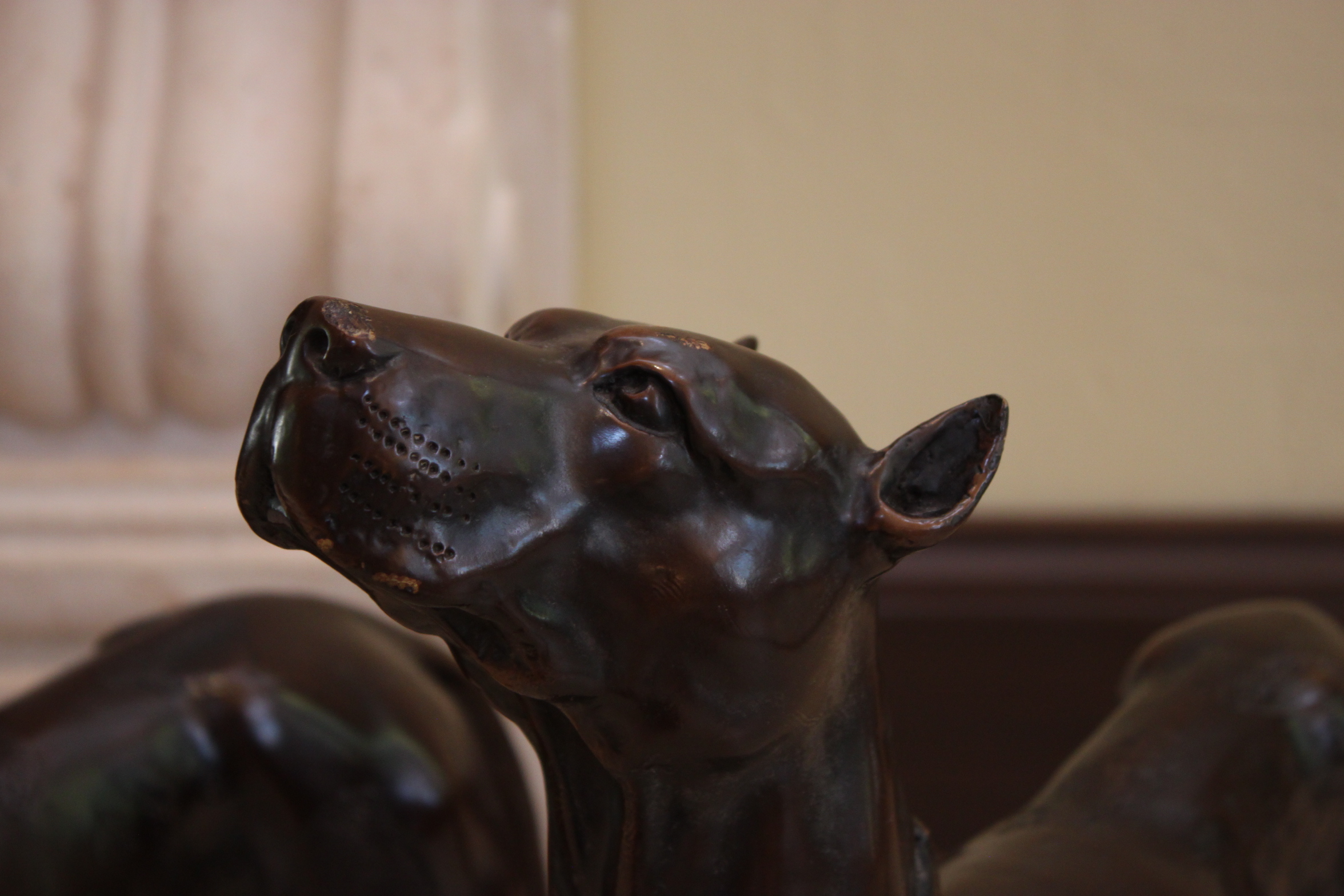 Cast Metal Great Dane Statues