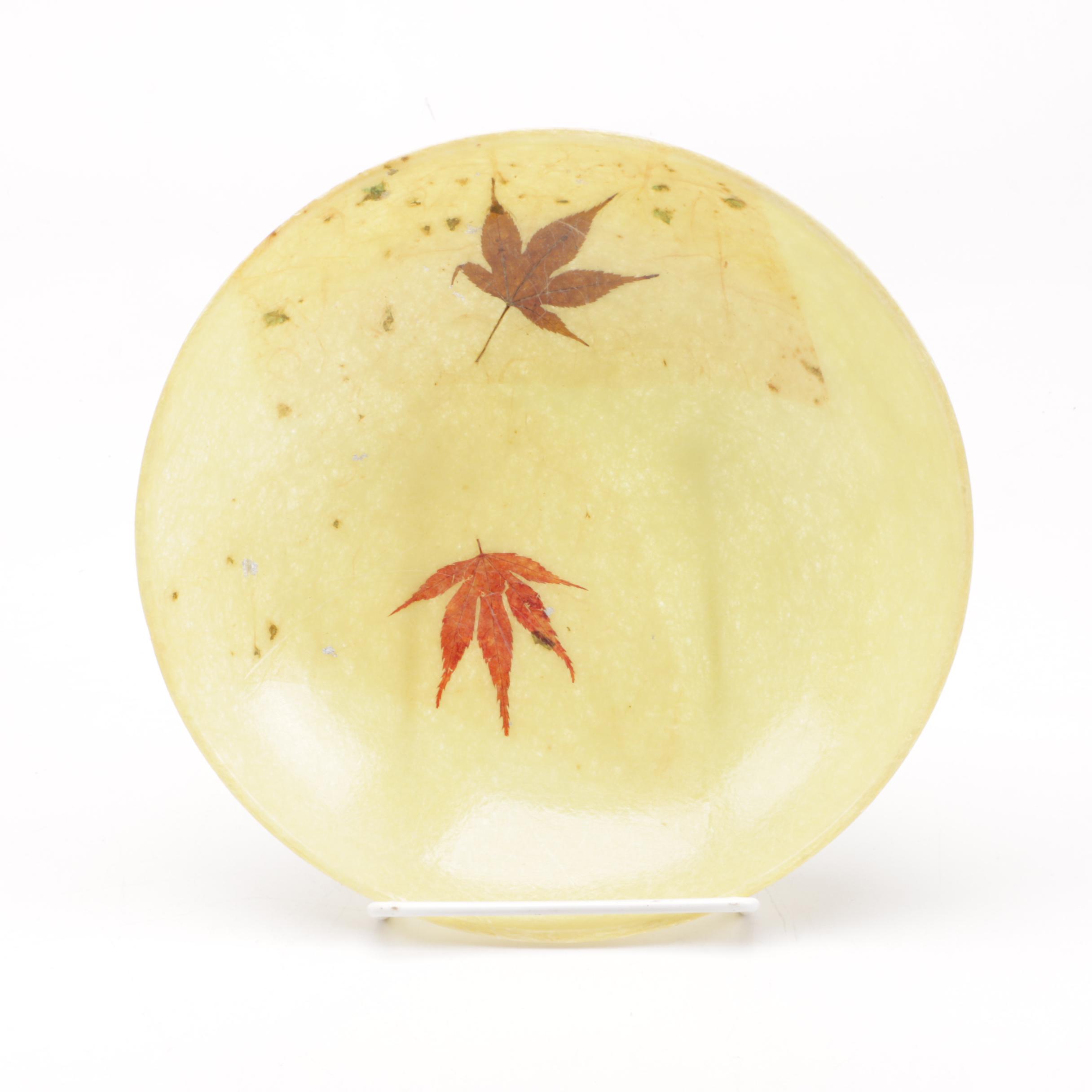 Vintage Mid-Century Autumn Themed Salad Bowls