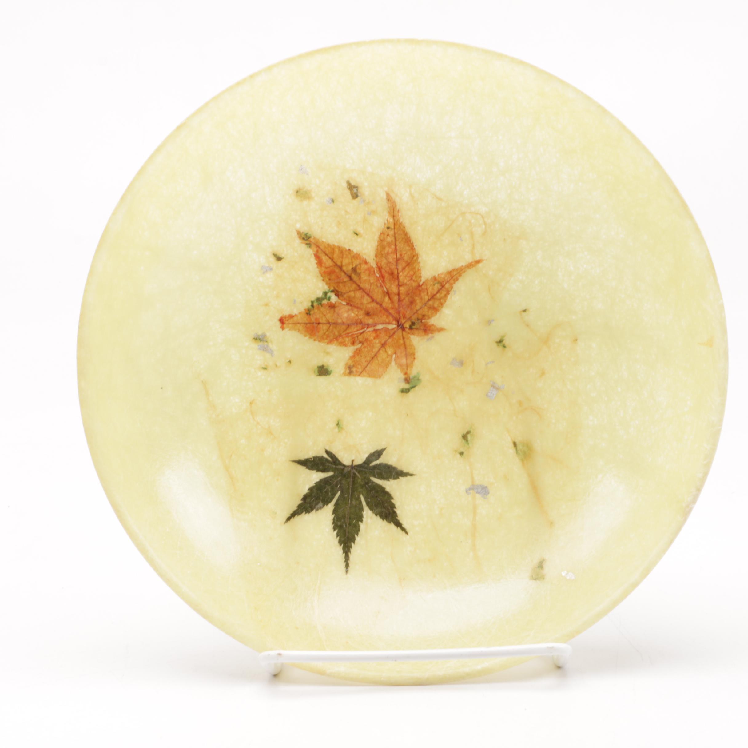 Vintage Mid-Century Autumn Themed Salad Bowls