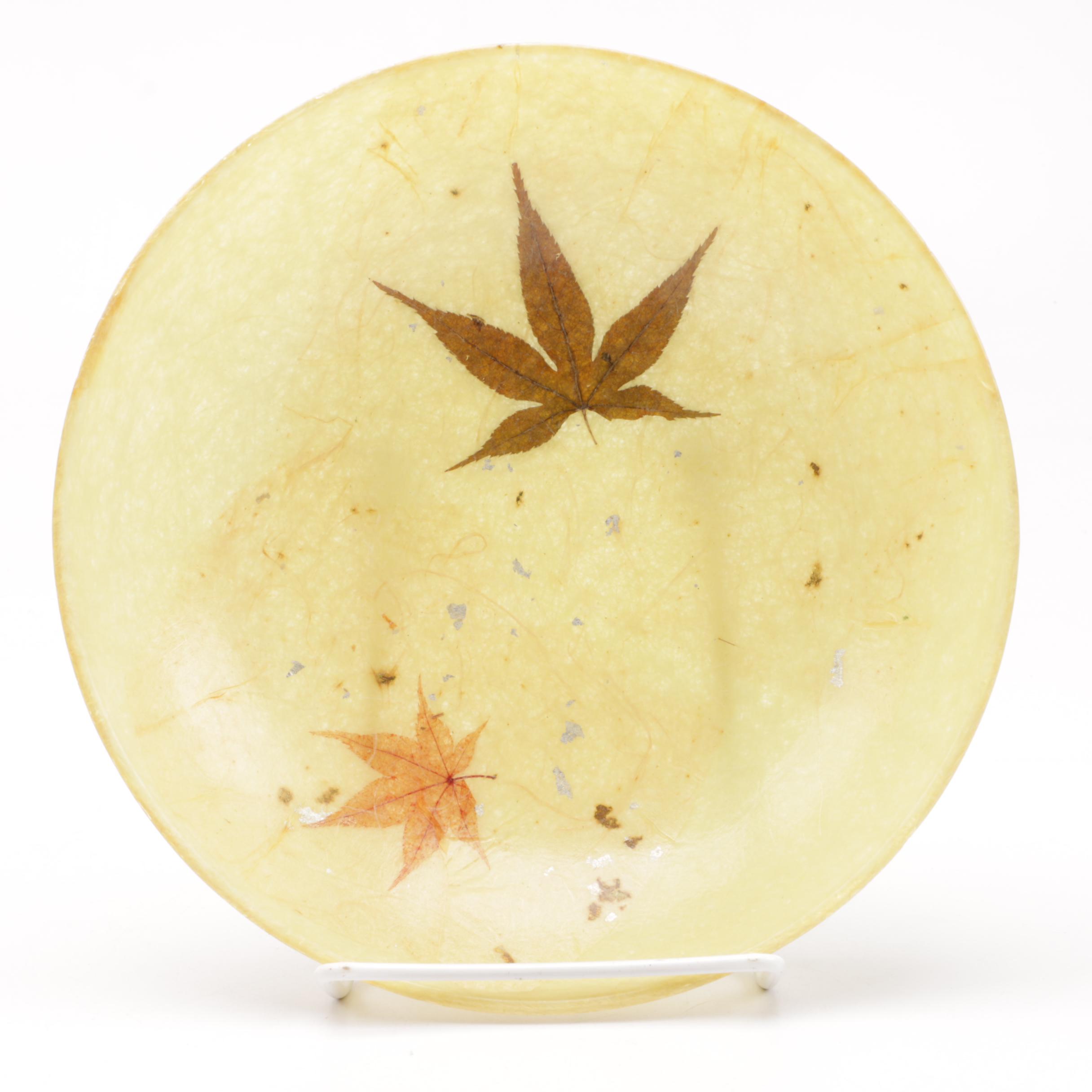 Vintage Mid-Century Autumn Themed Salad Bowls