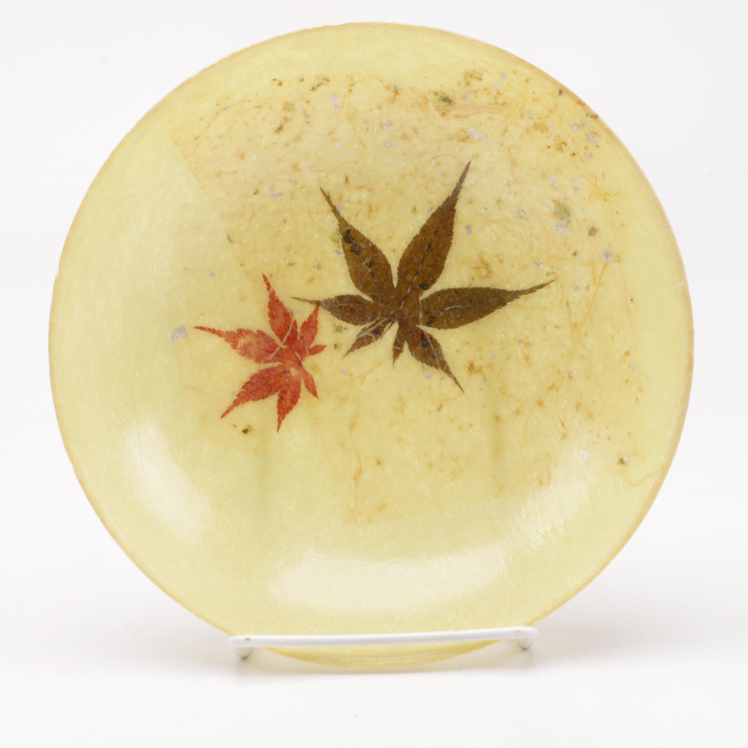 Vintage Mid-Century Autumn Themed Salad Bowls