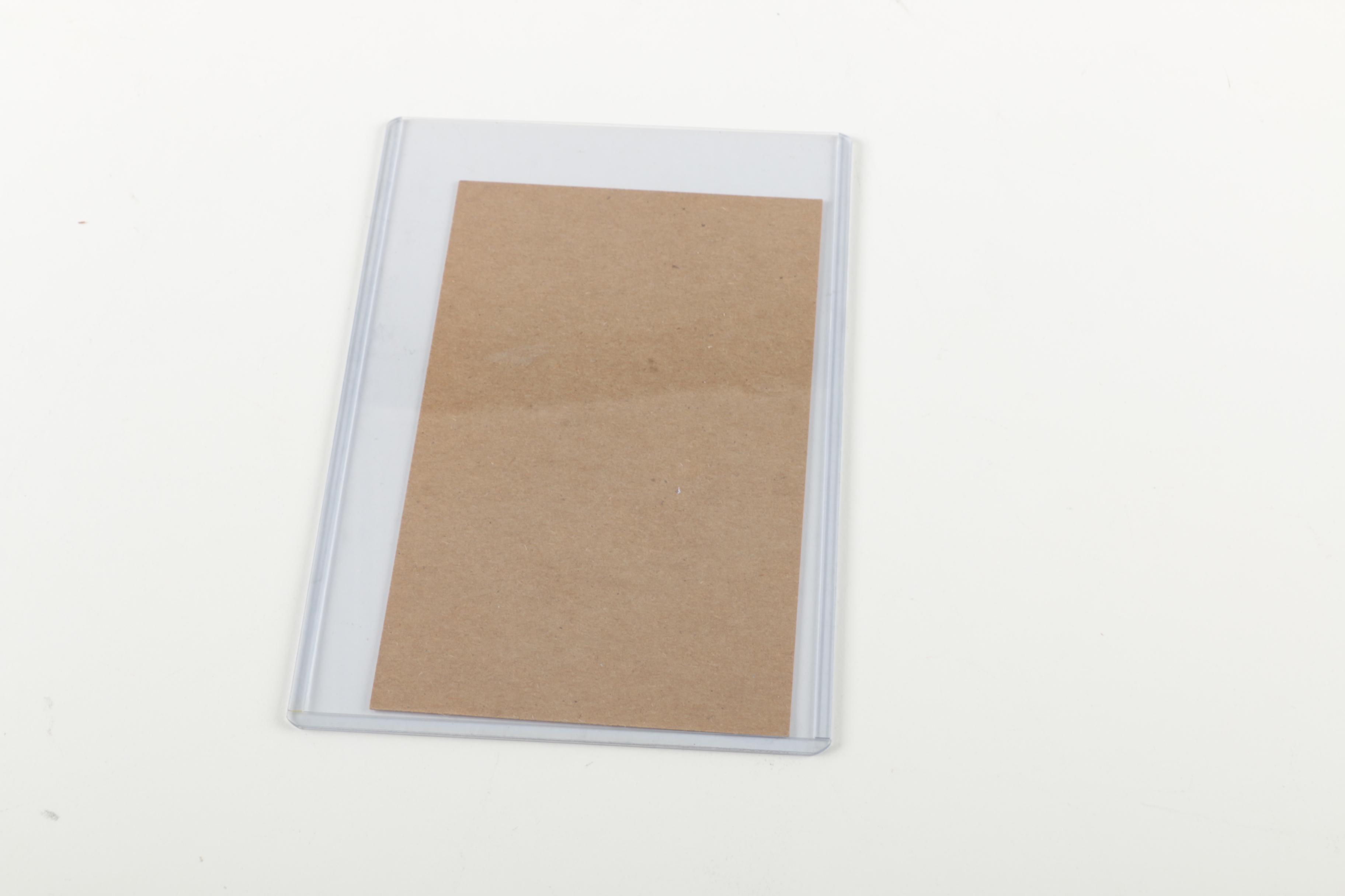 Jackie Robinson 1980 Hall of Fame Exhibit Card