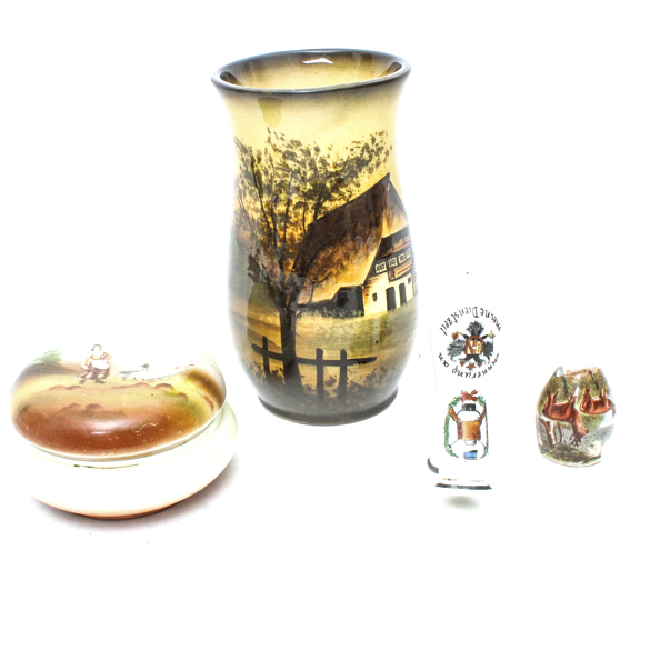 Porcelain Decor Featuring Schramberg Majolika