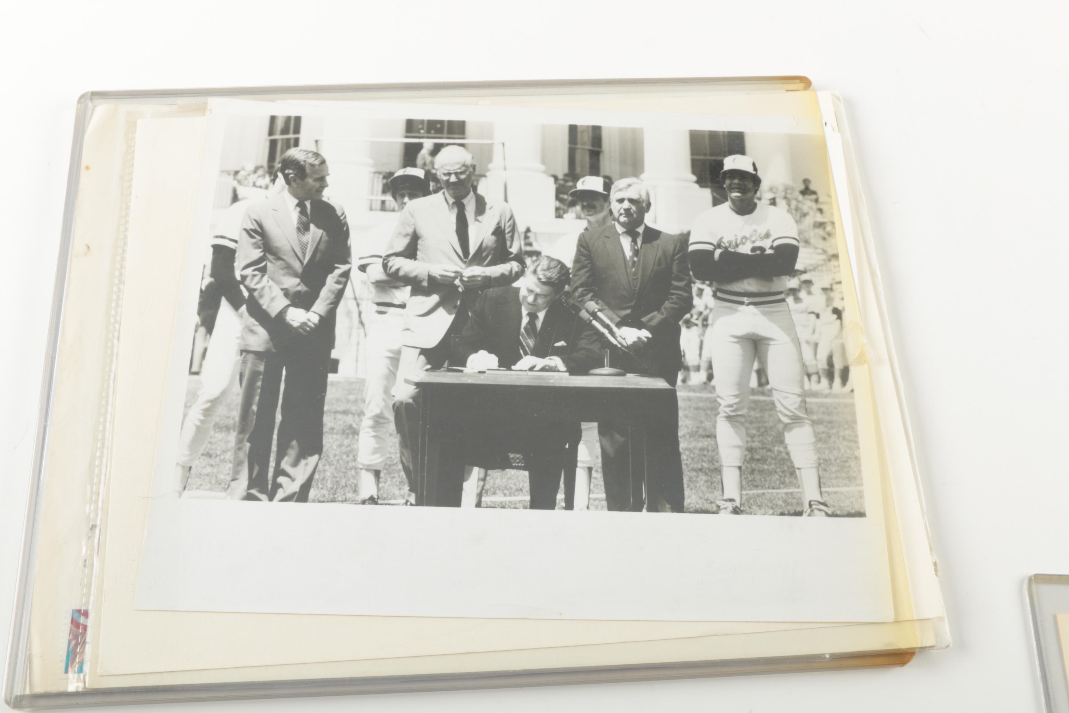 Photographs of U.S. Presidents and Presidential Inaugural Invitations