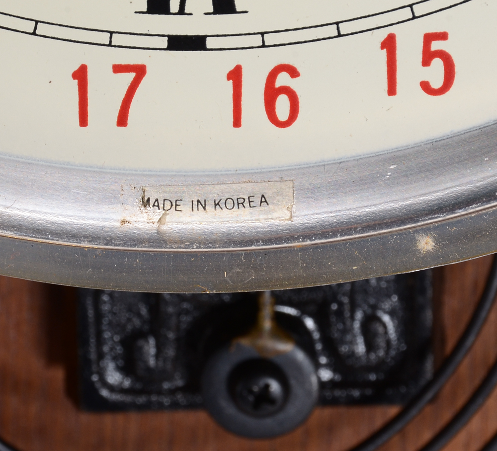 Korean Made Regulator Clock