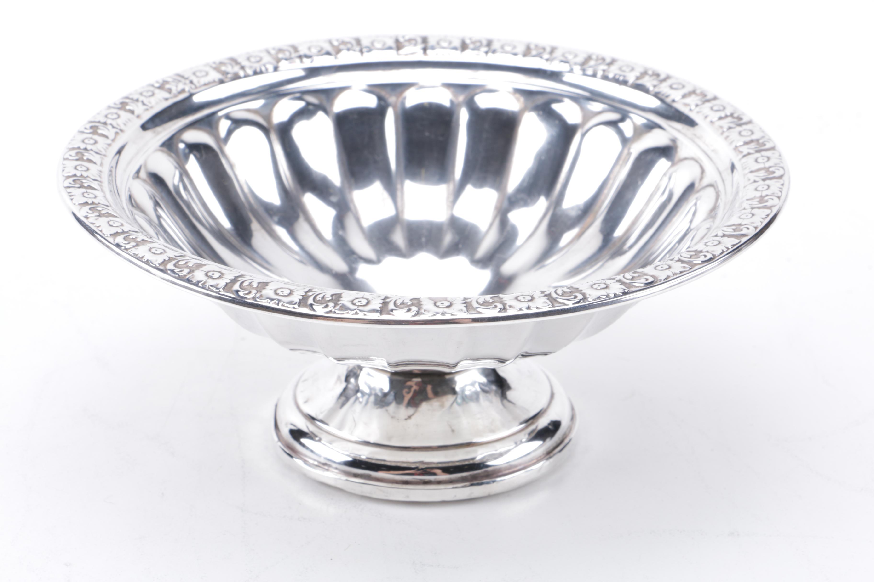 M. Fred Hirsch Co. and Other Weighted Sterling Silver Compotes