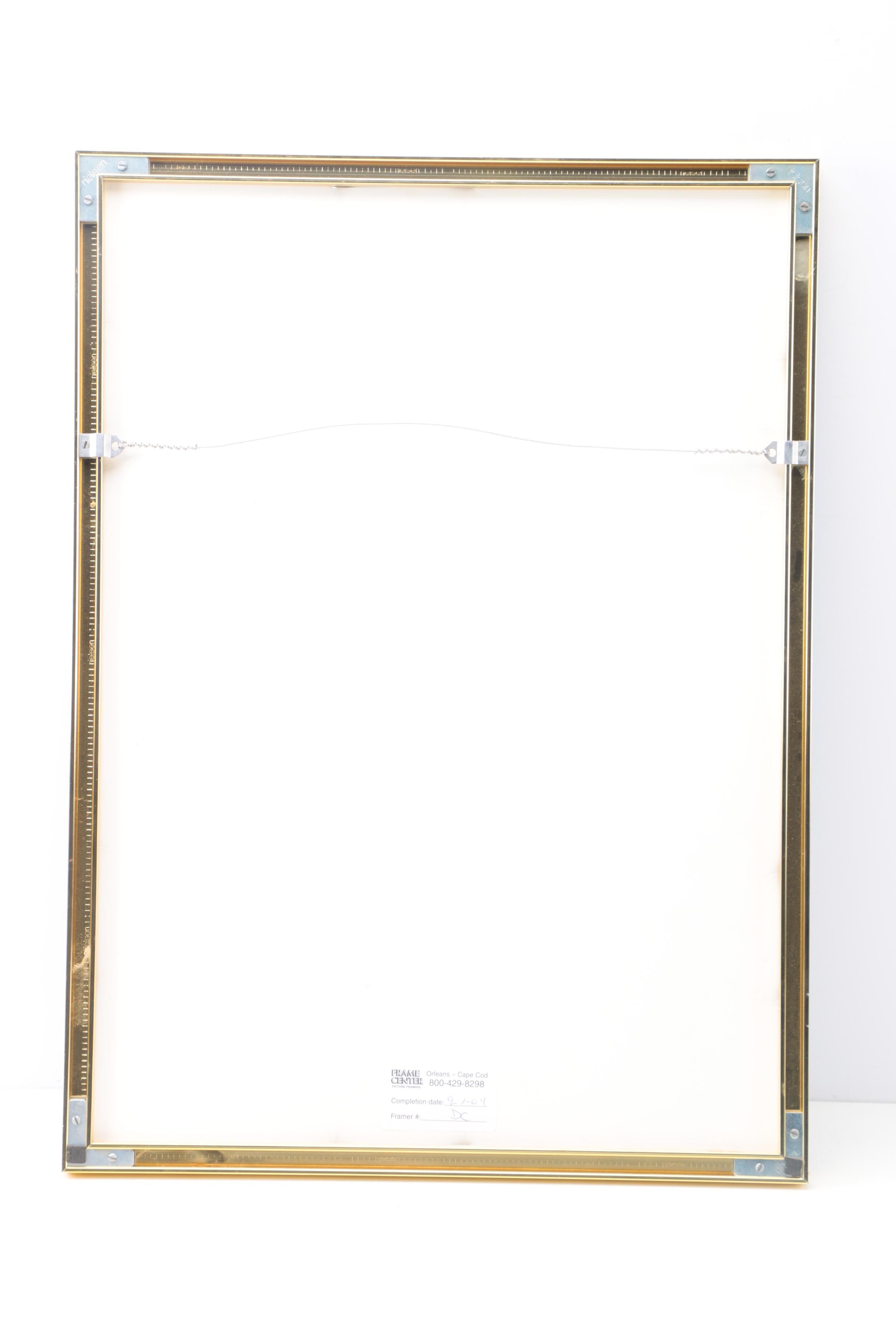 Diana Amos Limited Edition Offset Lithograph "Somerset Bridge"