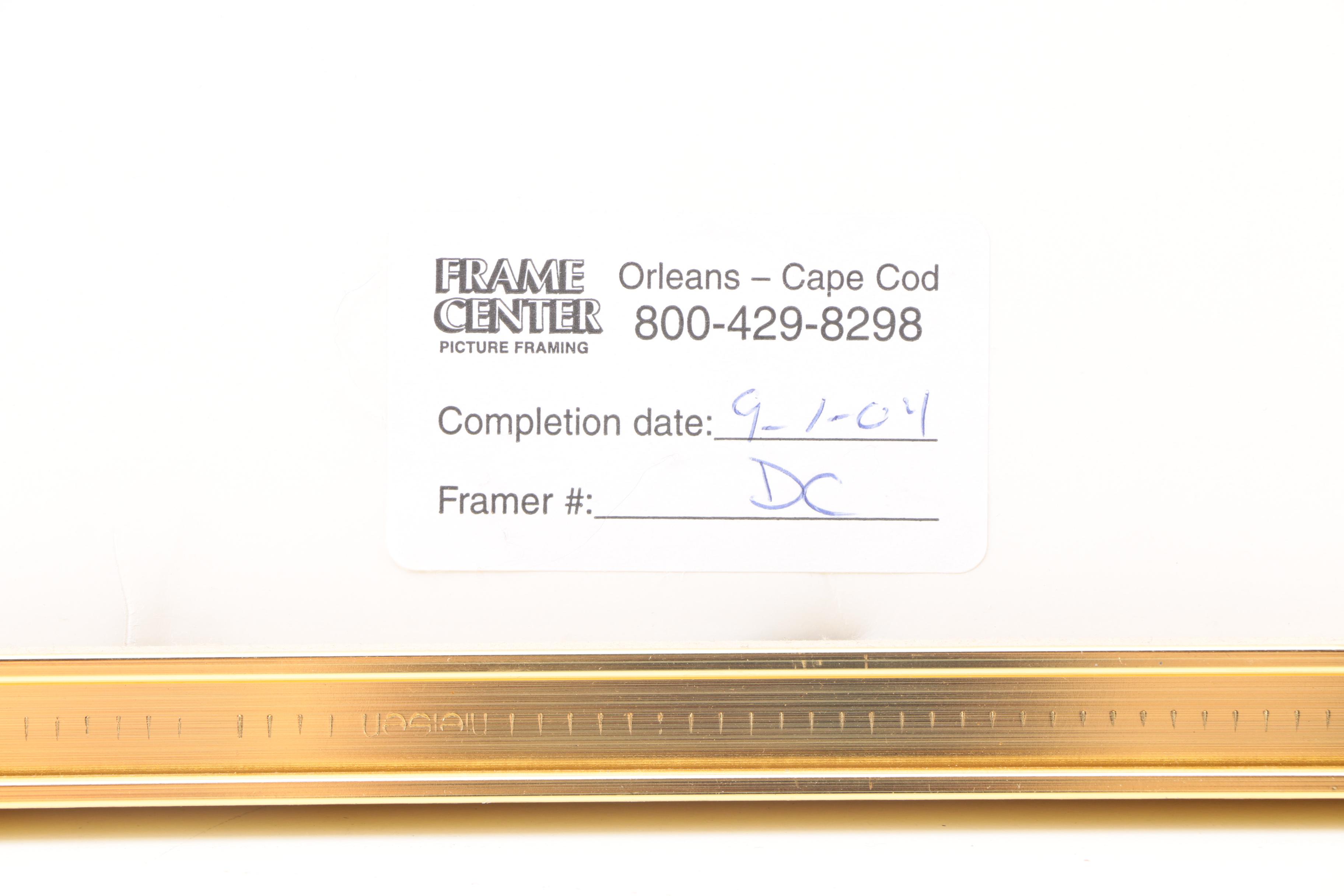 Diana Amos Limited Edition Offset Lithograph "Somerset Bridge"